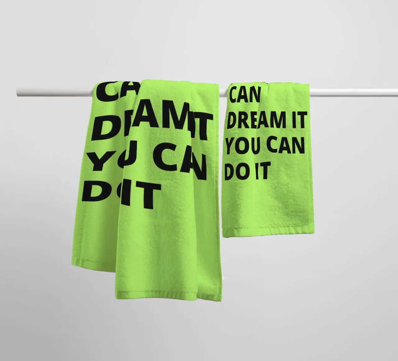 Daily Motivational Quotes asciugamano da bagno da Dreamer10