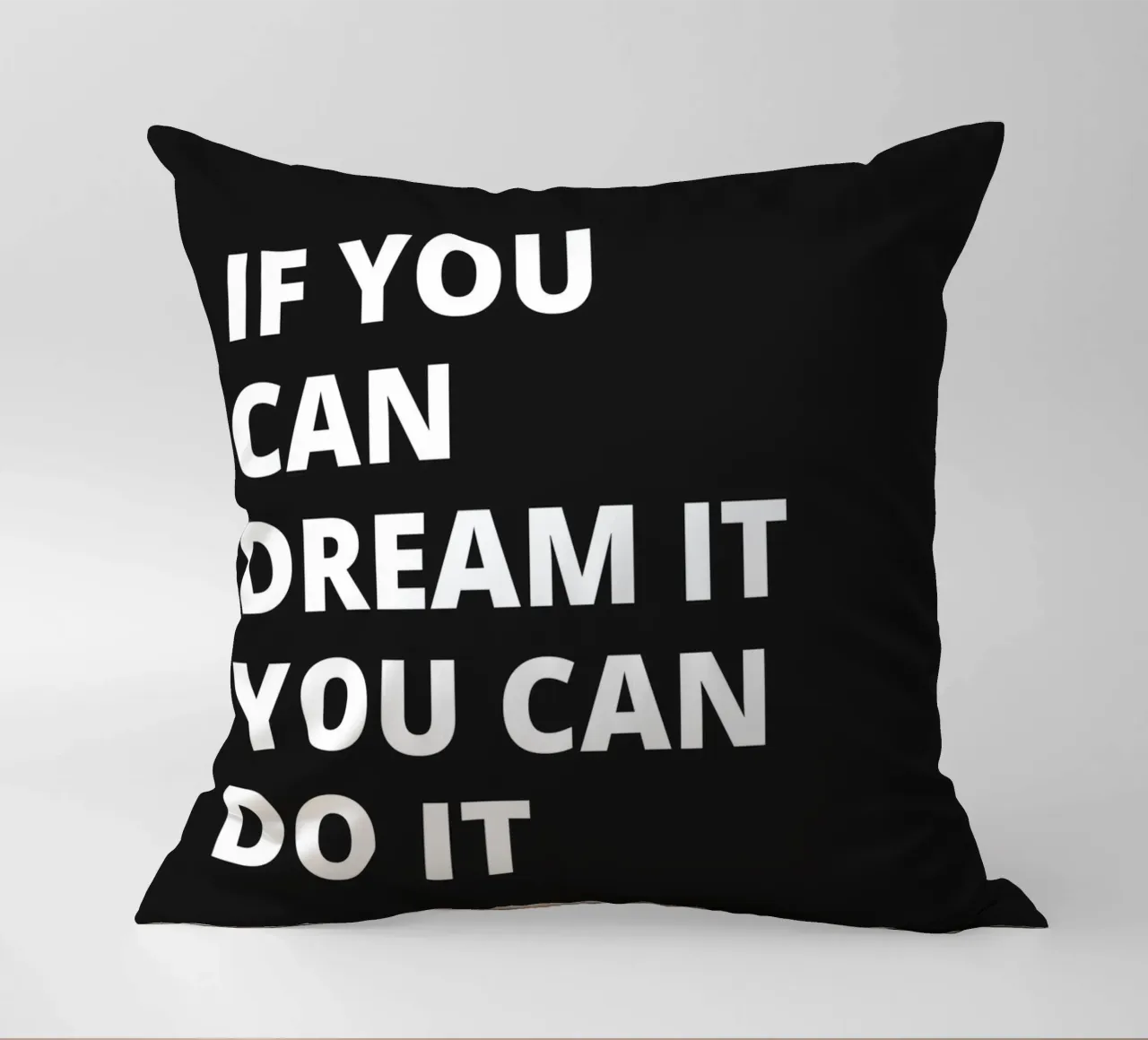 Daily Motivational Quotes decorative cushion by Dreamer10