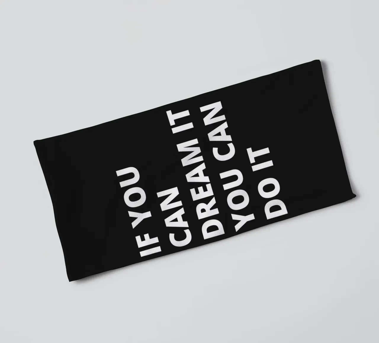 Daily Motivational Quotes towel by Dreamer10