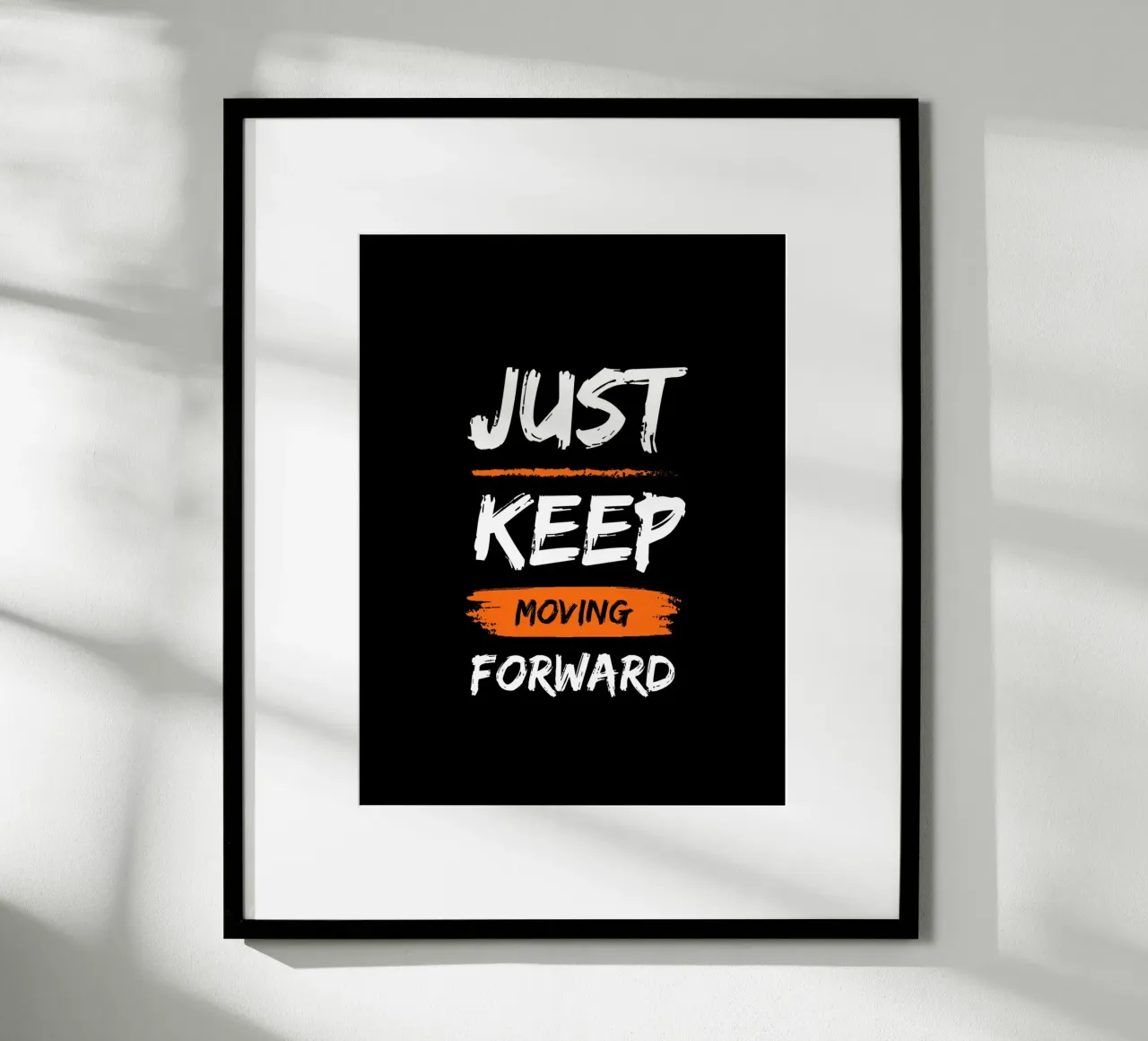 Daily Motivational Quotes poster con telaio in alluminio da Dreamer10