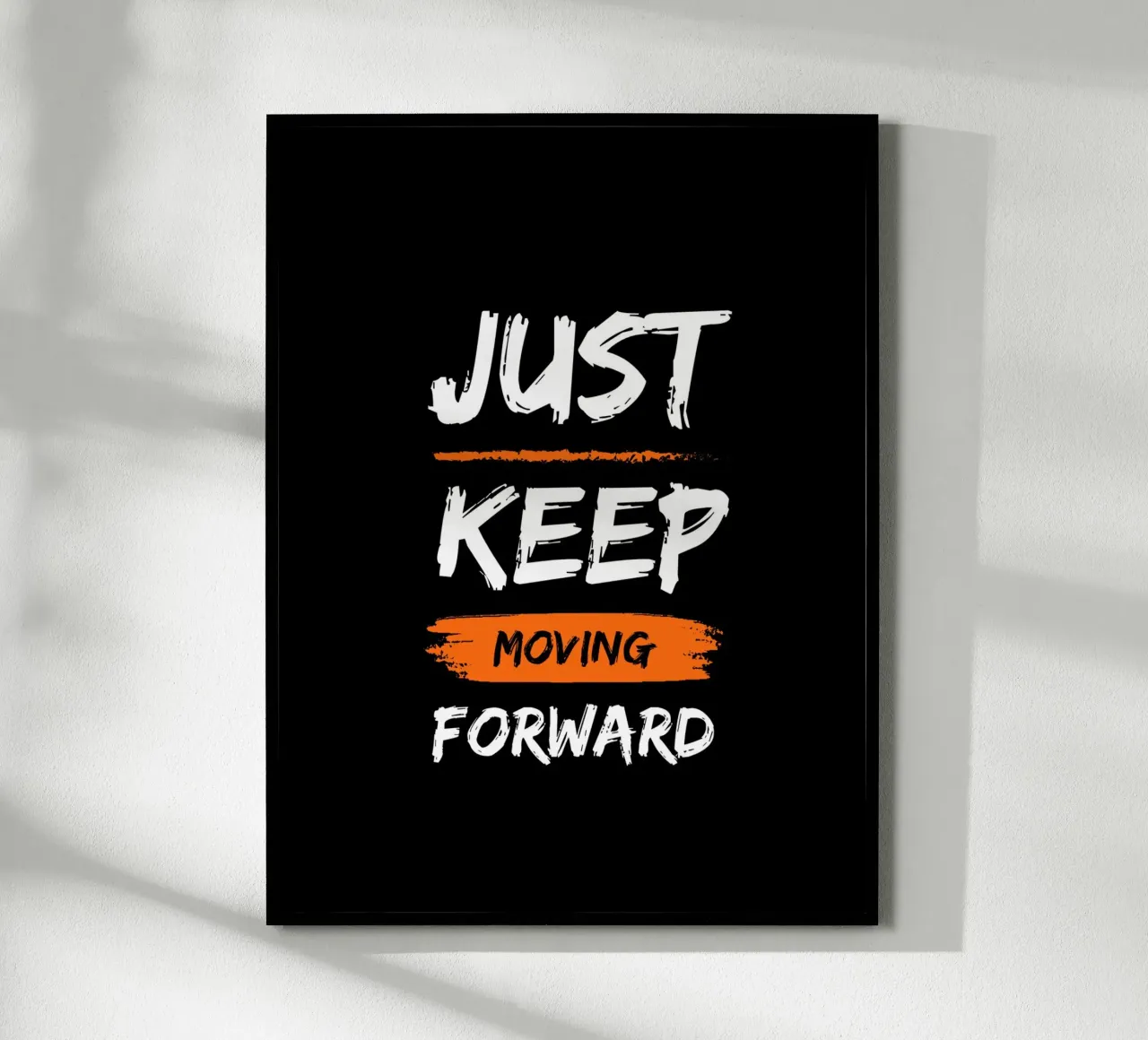 Daily Motivational Quotes poster con telaio in alluminio da Dreamer10