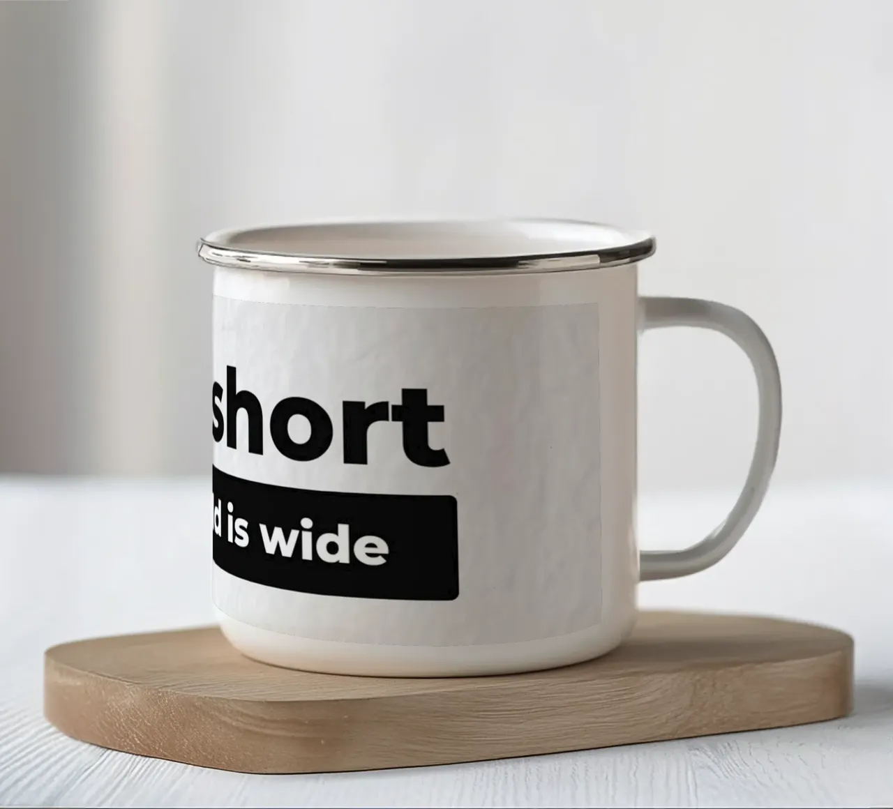 Daily Motivational Quotes tazza in smalto da Dreamer10