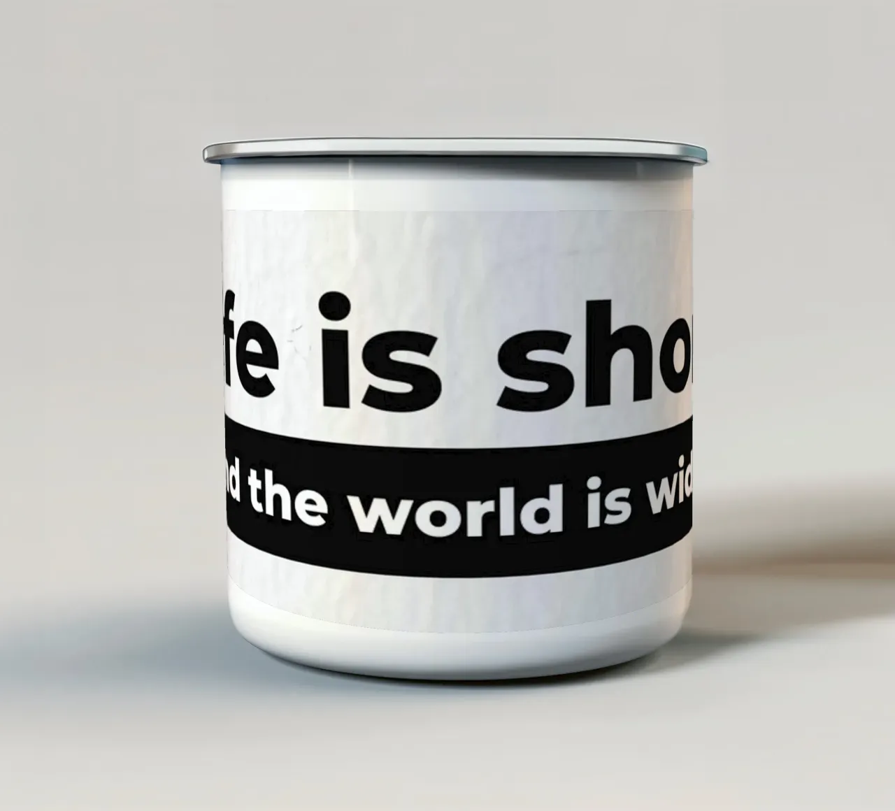 Daily Motivational Quotes tazza in smalto da Dreamer10