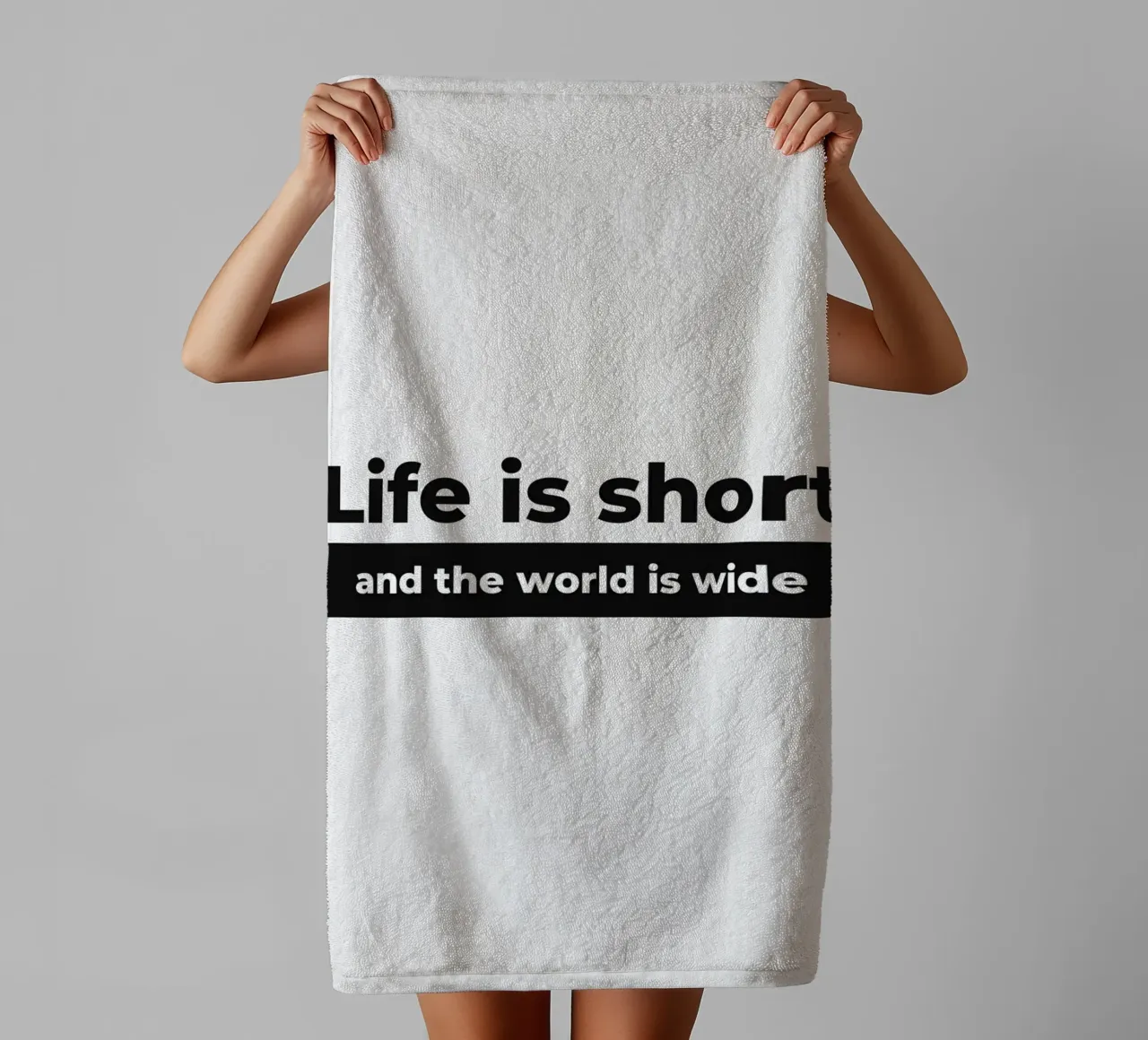 Daily Motivational Quotes asciugamano da bagno da Dreamer10