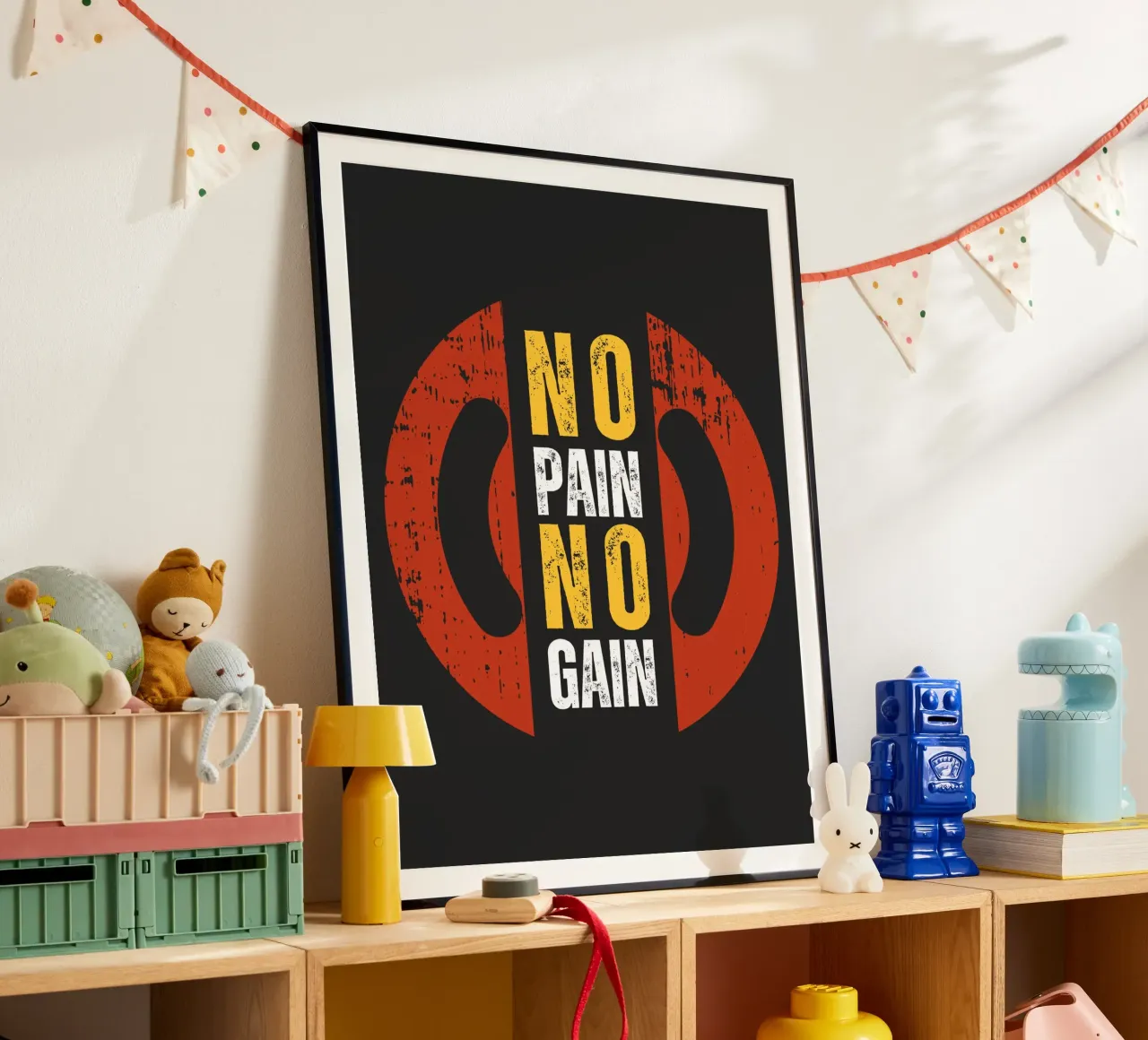 Daily Motivational Quotes poster con telaio in plastica da Dreamer10