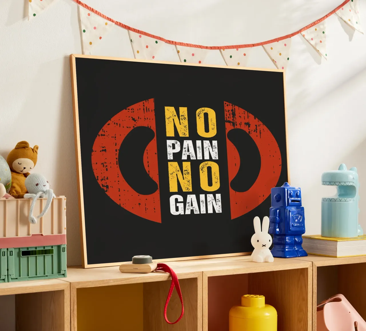 Daily Motivational Quotes poster con telaio in plastica da Dreamer10