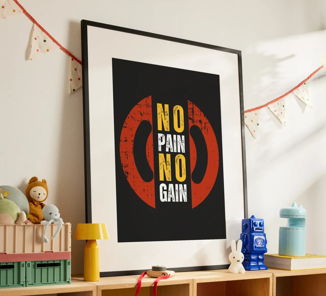 Daily Motivational Quotes poster con telaio in plastica da Dreamer10