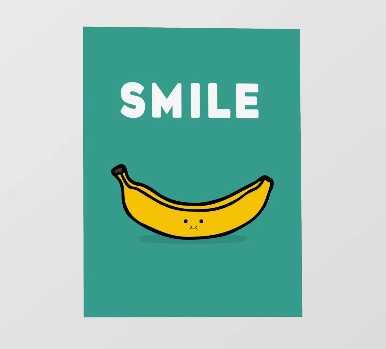Banana Smile telo in pvc da Nando Art