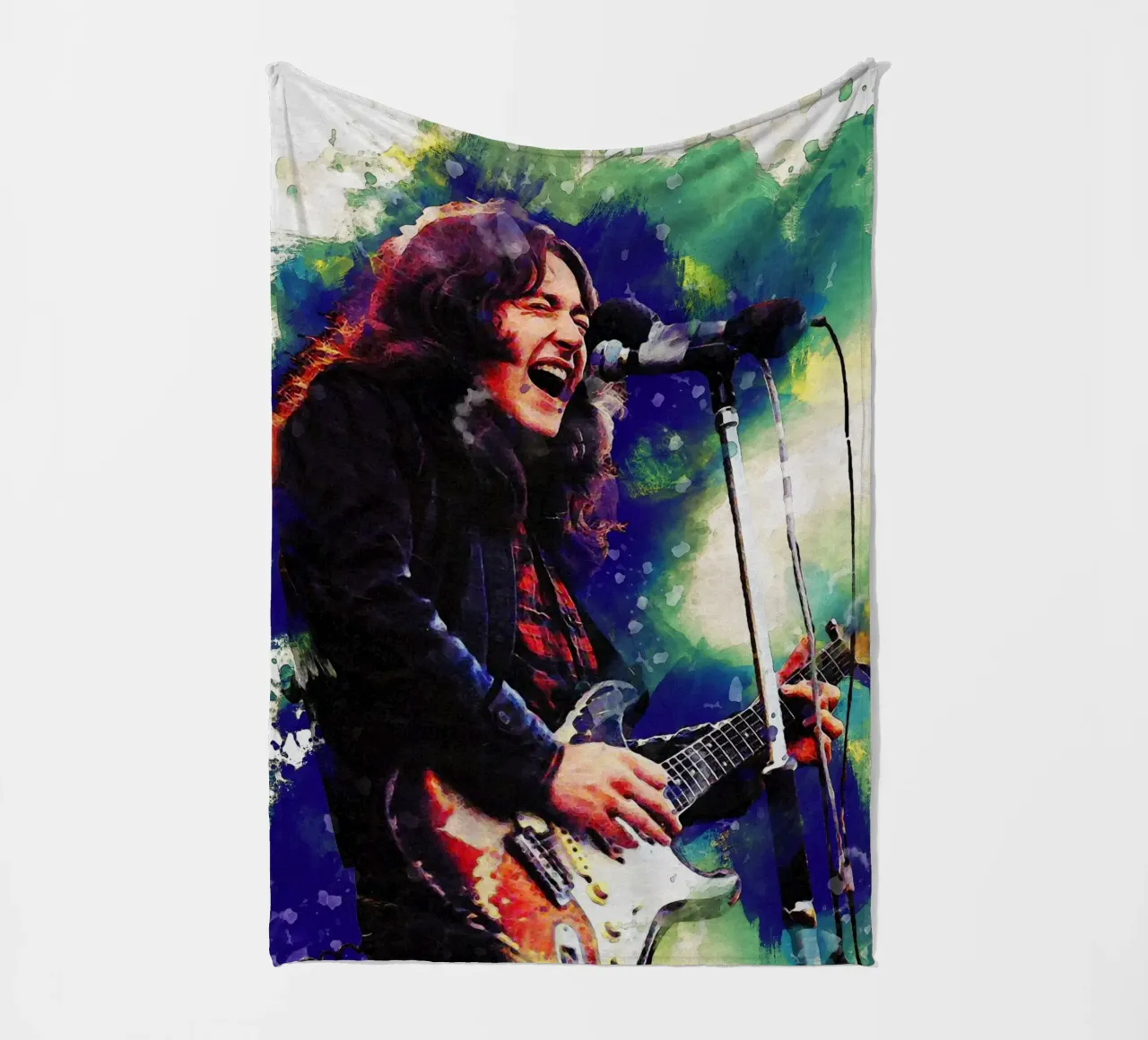 Sbaffo di William Rory Gallagher coperta in pile da Gunawan Rb