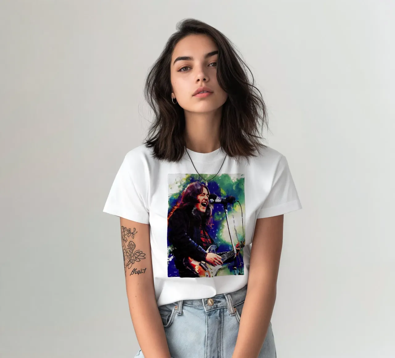 Sbaffo di William Rory Gallagher t-shirt da Gunawan Rb