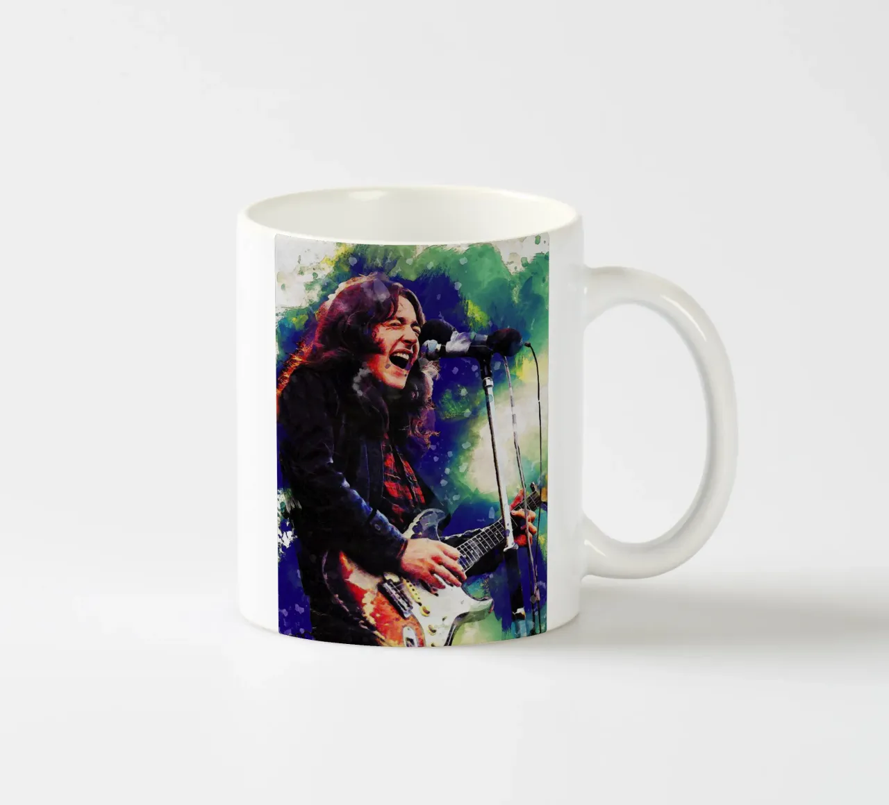 Sbaffo di William Rory Gallagher tazza in ceramica da Gunawan Rb