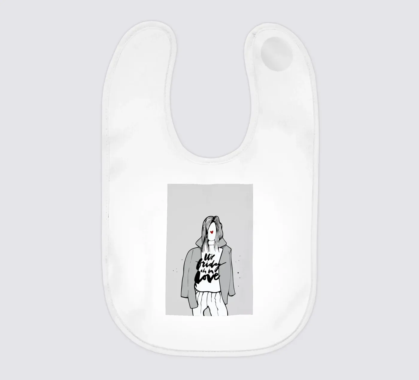She Loves Friday bavaglino da Waltraud Rieken