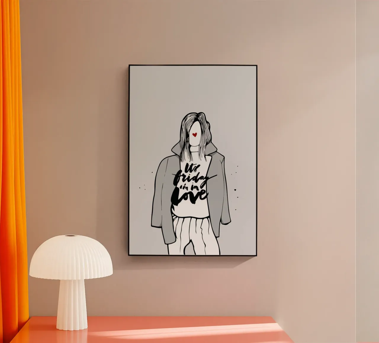 She Loves Friday plexiglass da Waltraud Rieken