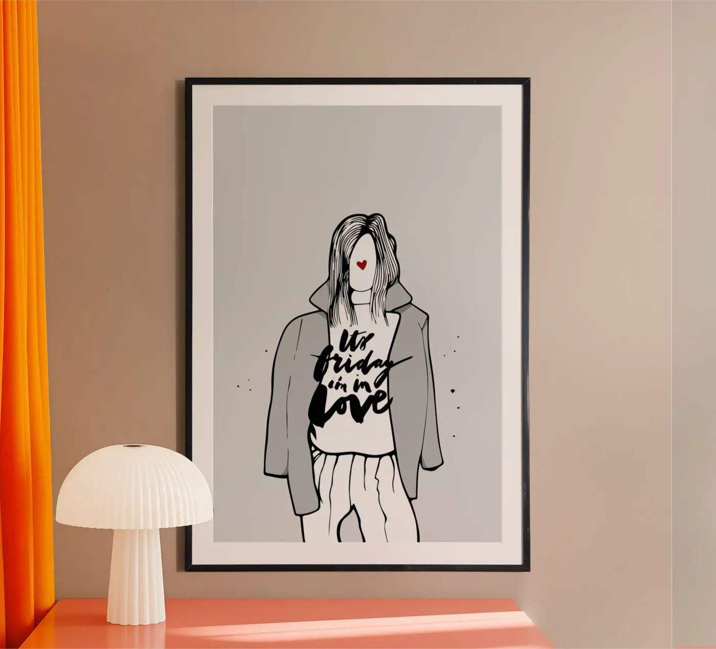 She Loves Friday poster da Waltraud Rieken