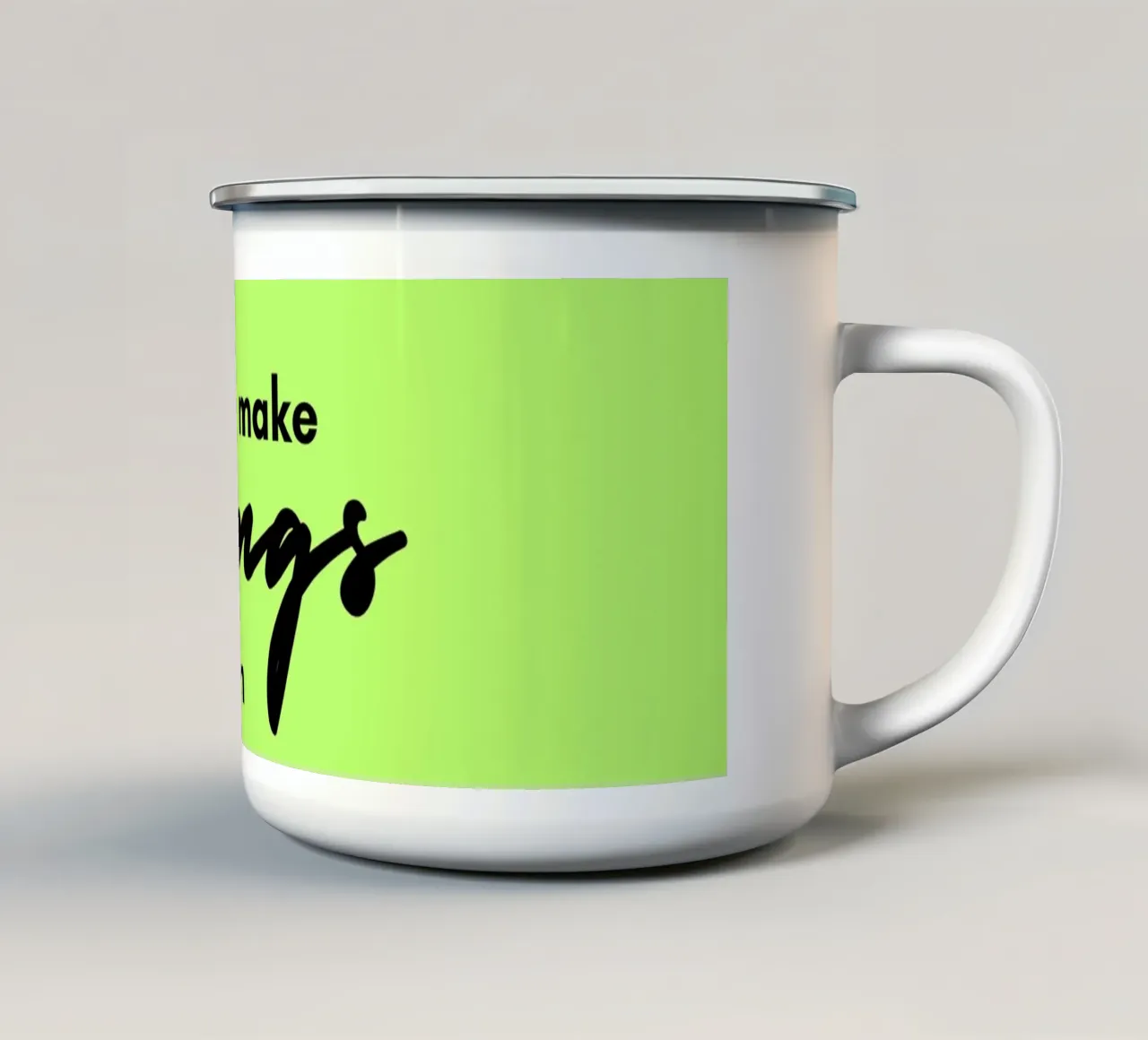 Daily Motivational Quotes tazza in smalto da Dreamer10