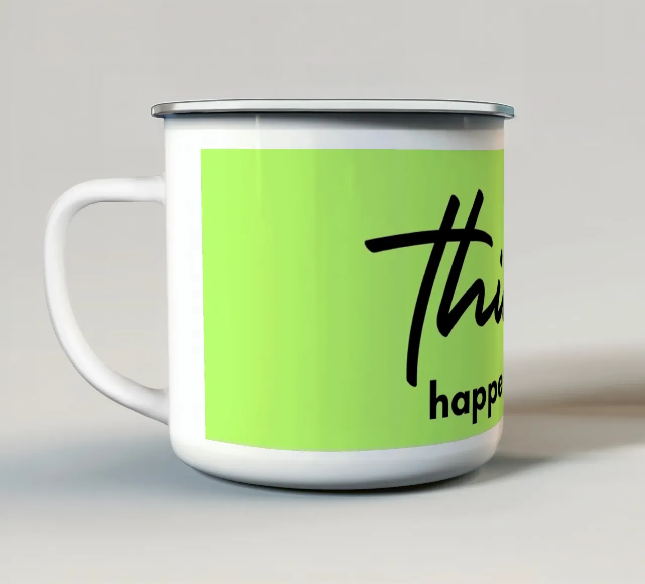 Daily Motivational Quotes tazza in smalto da Dreamer10