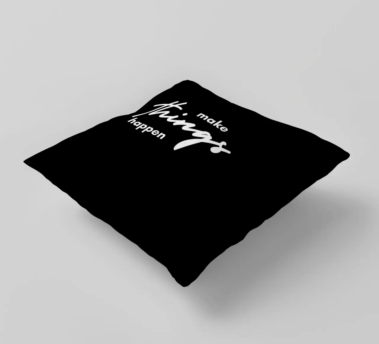 Daily Motivational Quotes decorative cushion by Dreamer10