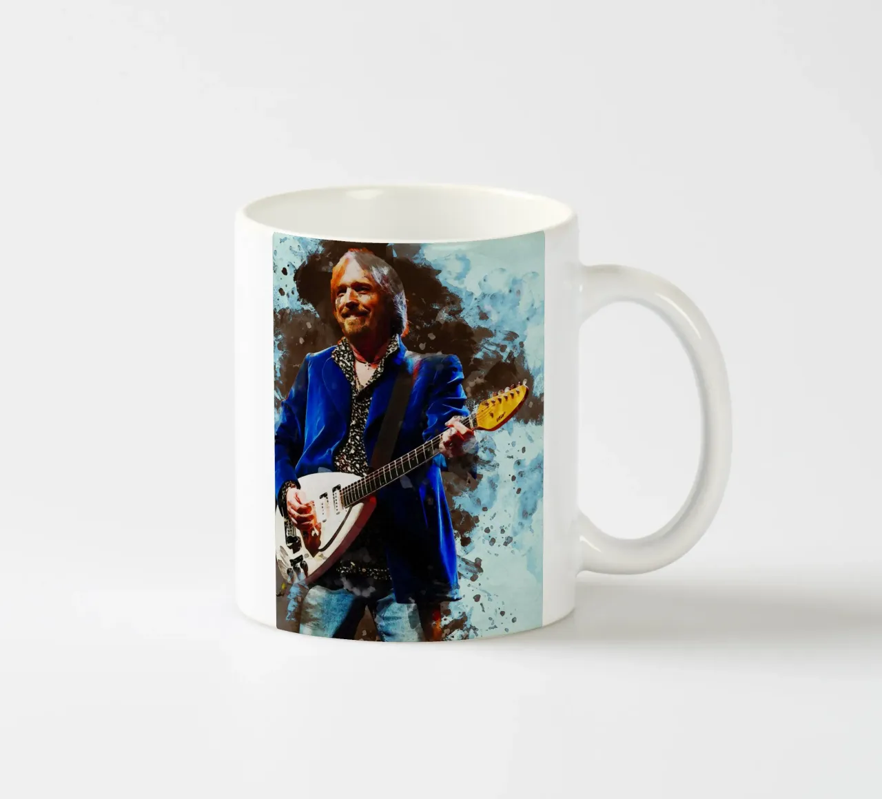 Sbaffo Tom Petty tazza in ceramica da Gunawan Rb