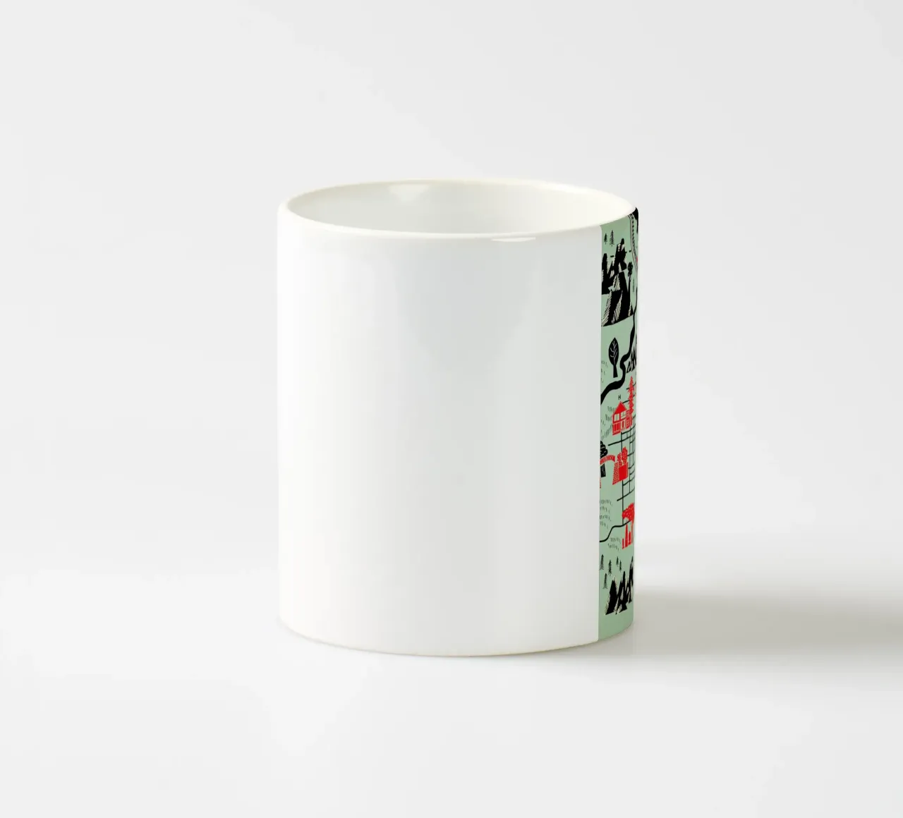 Twin Peaks tazza in ceramica da Róbert Farkas