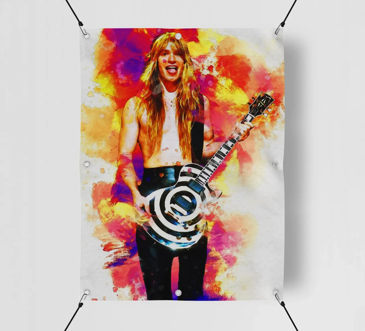 Sbaffo Zakk Wylde telo in pvc da Gunawan Rb