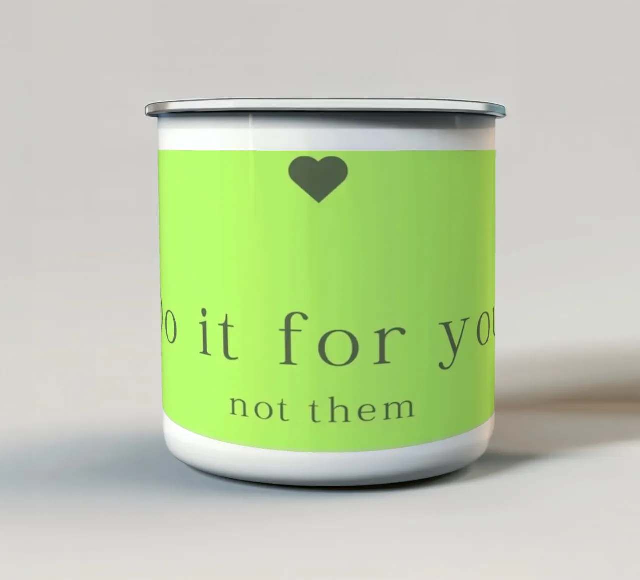 Daily Motivational Quotes tazza in smalto da Dreamer10
