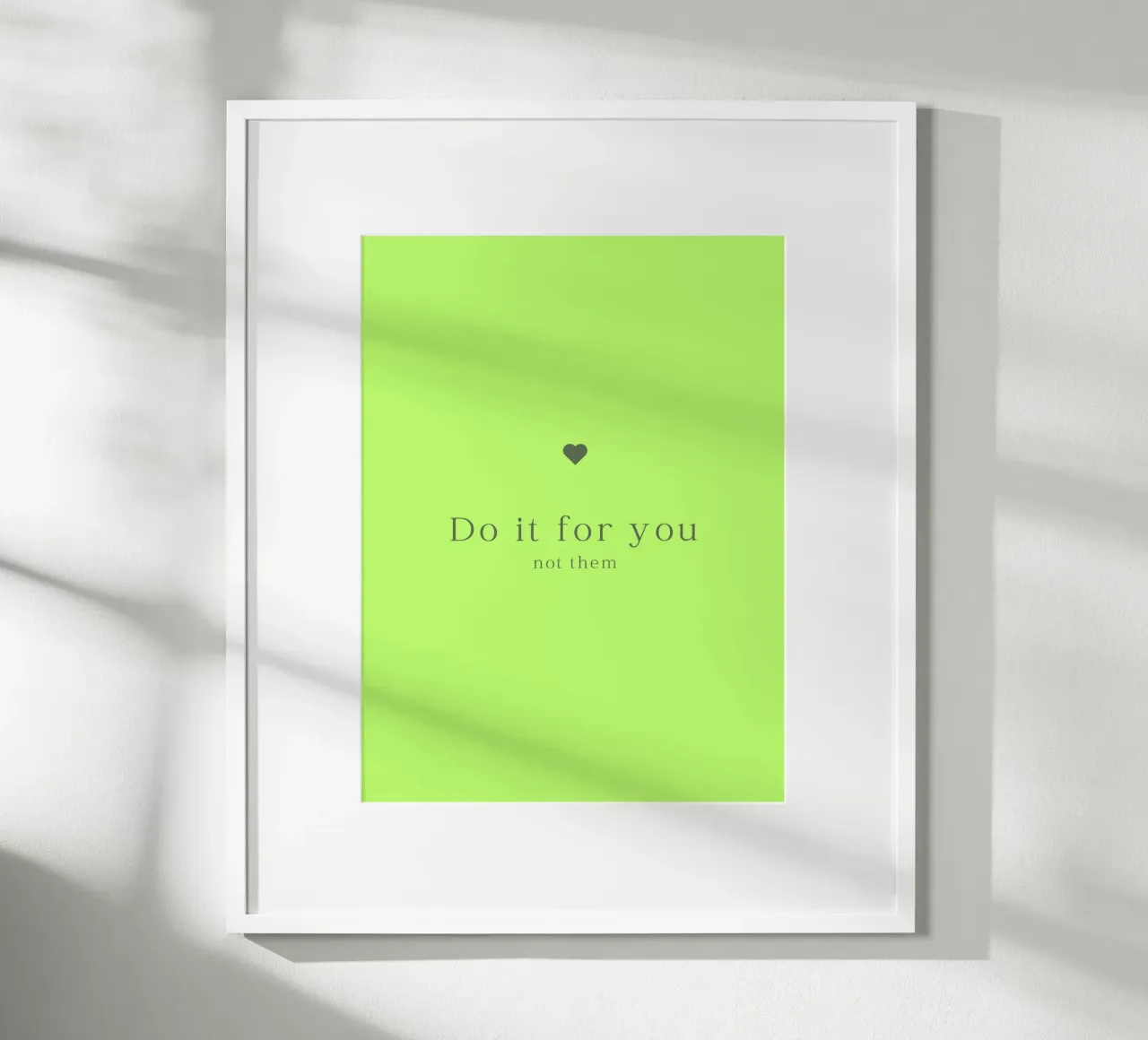 Daily Motivational Quotes poster con telaio in alluminio da Dreamer10