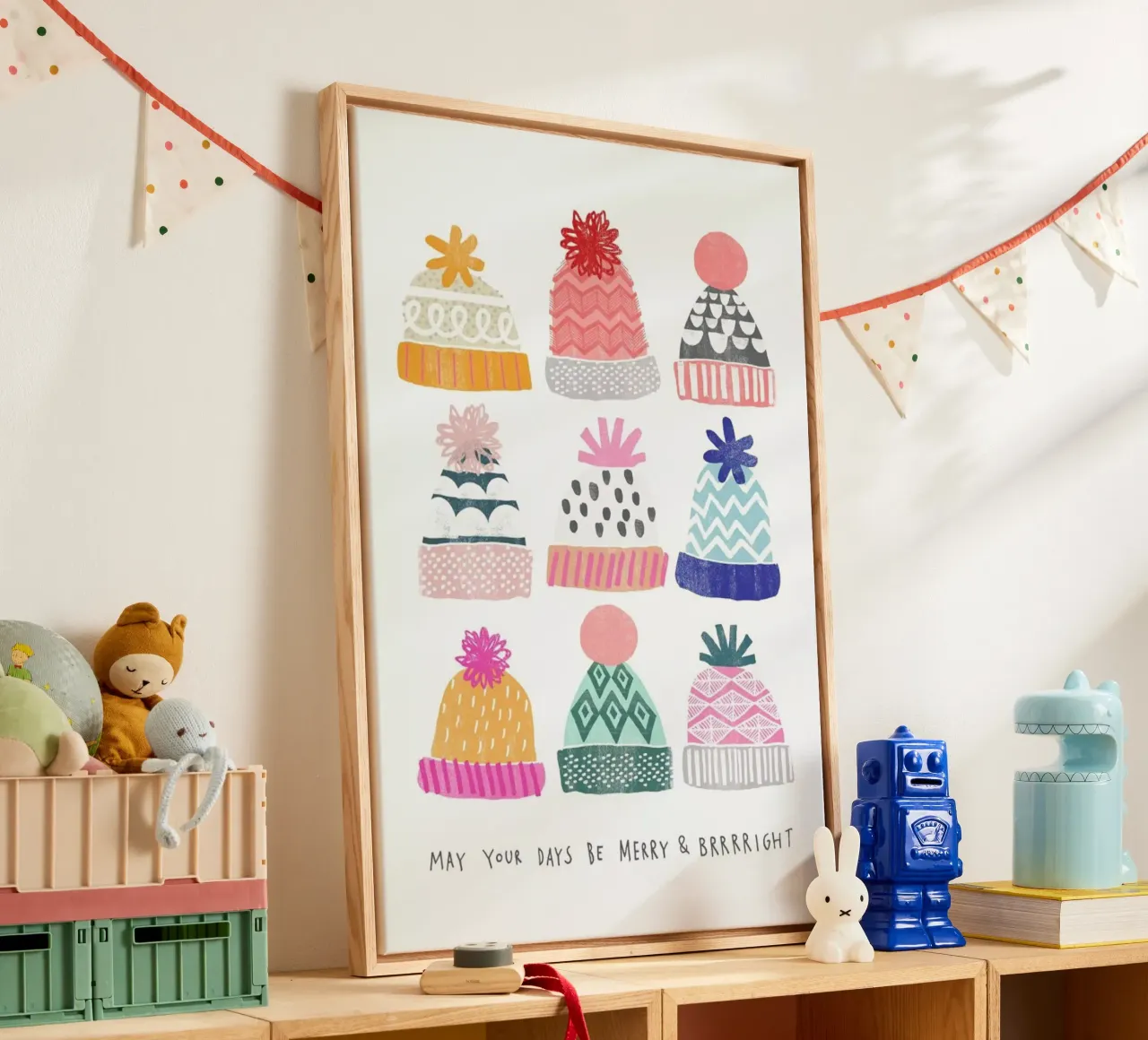 Cold Outside No. 2 tela con Cornice a cassetta da typealive