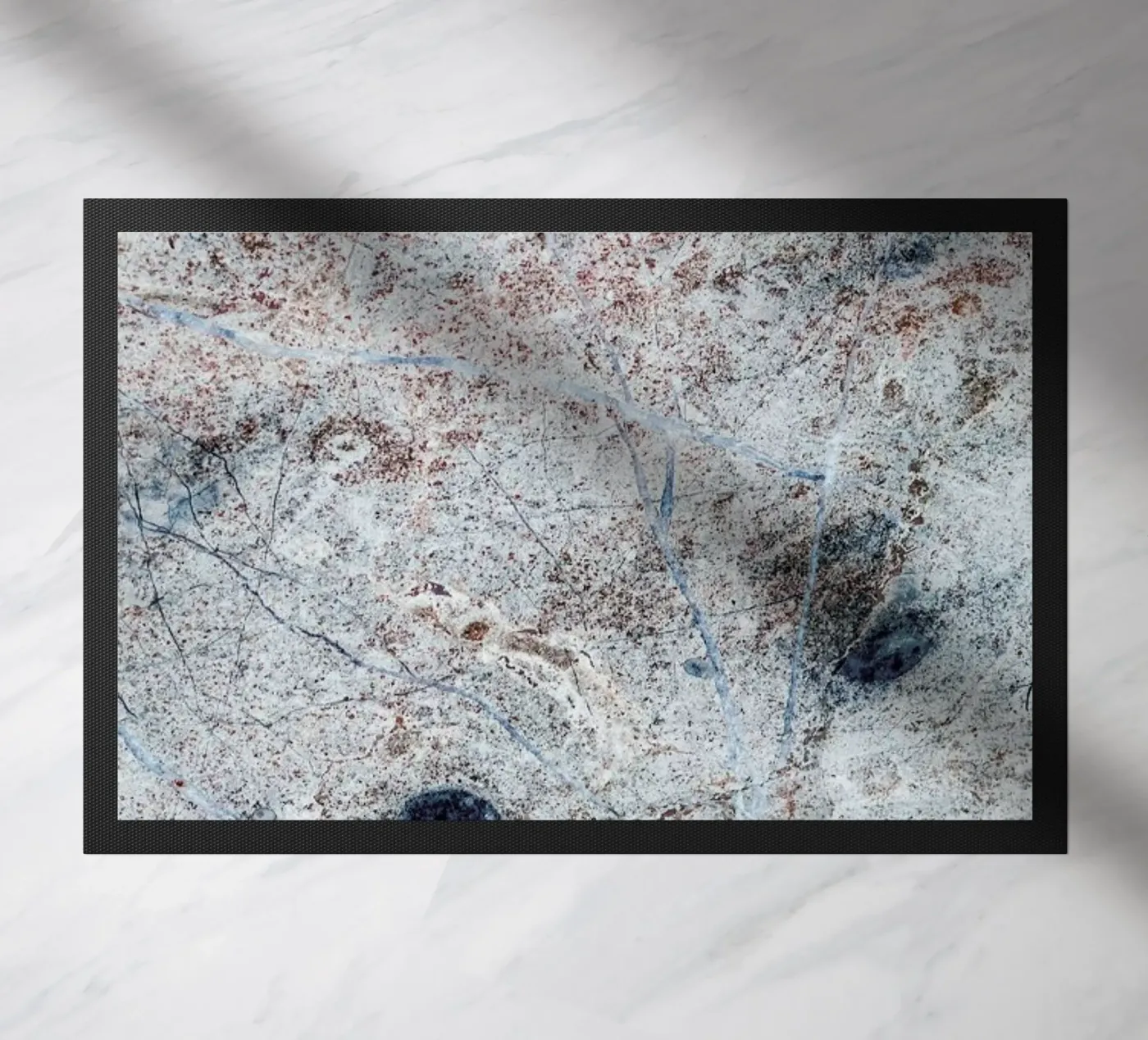 Earth Fußmatte von Paul Aidan Perry