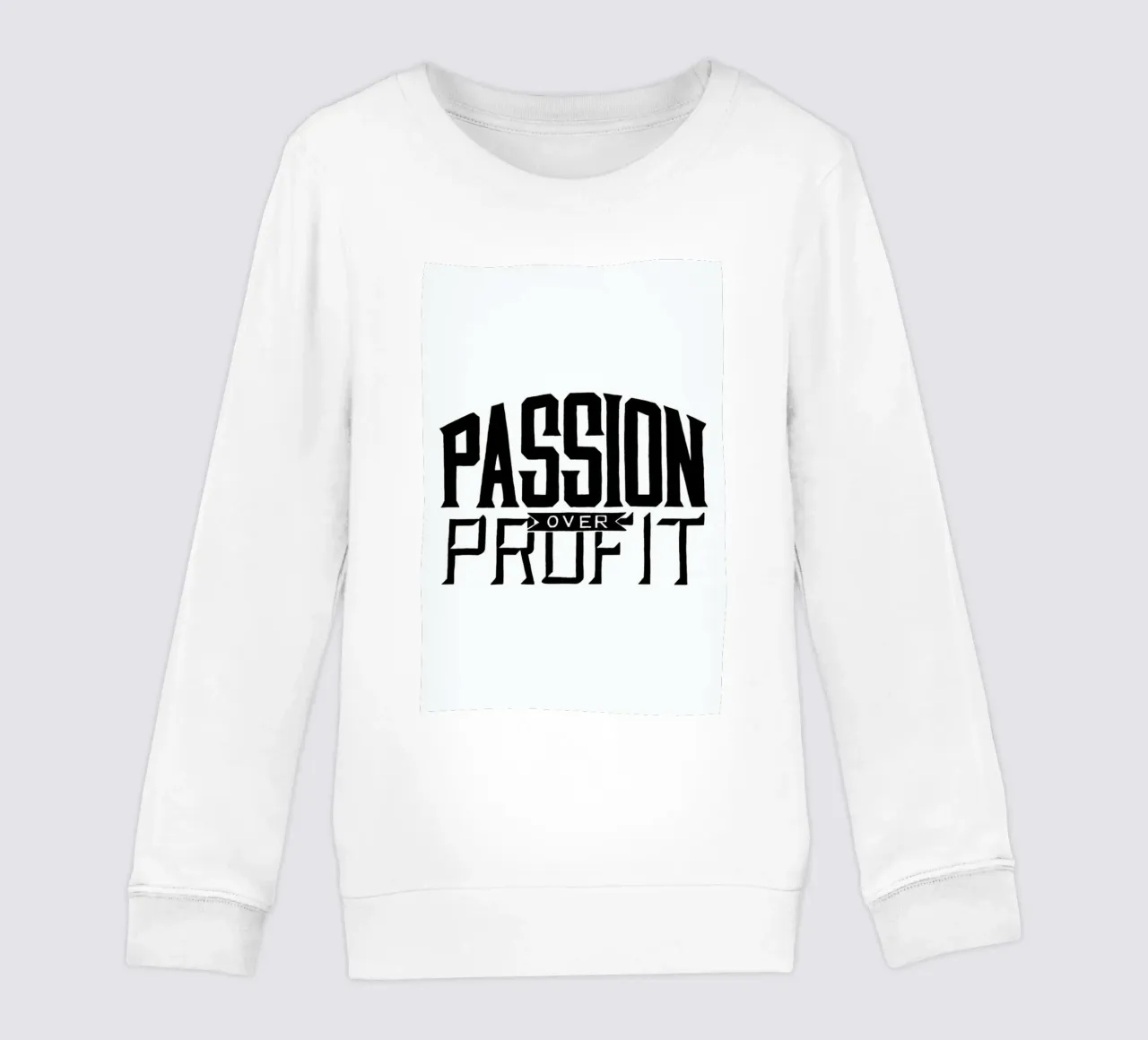 Passion Over Profit sudadera para niño de JONATTEND