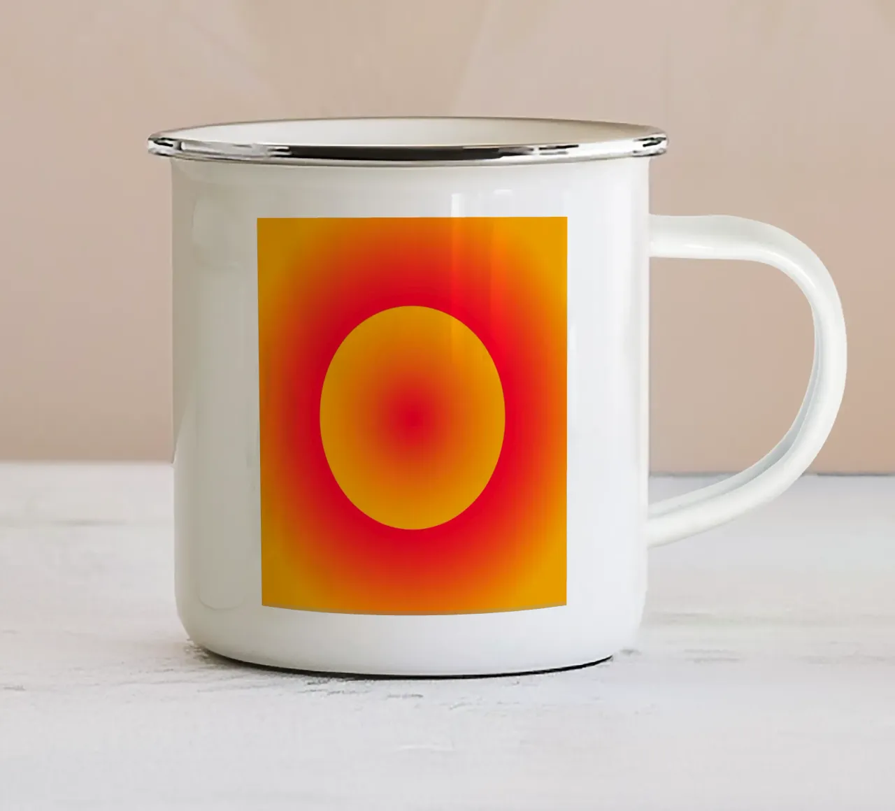 sunburst glow tazza in smalto da lookingforsunrays
