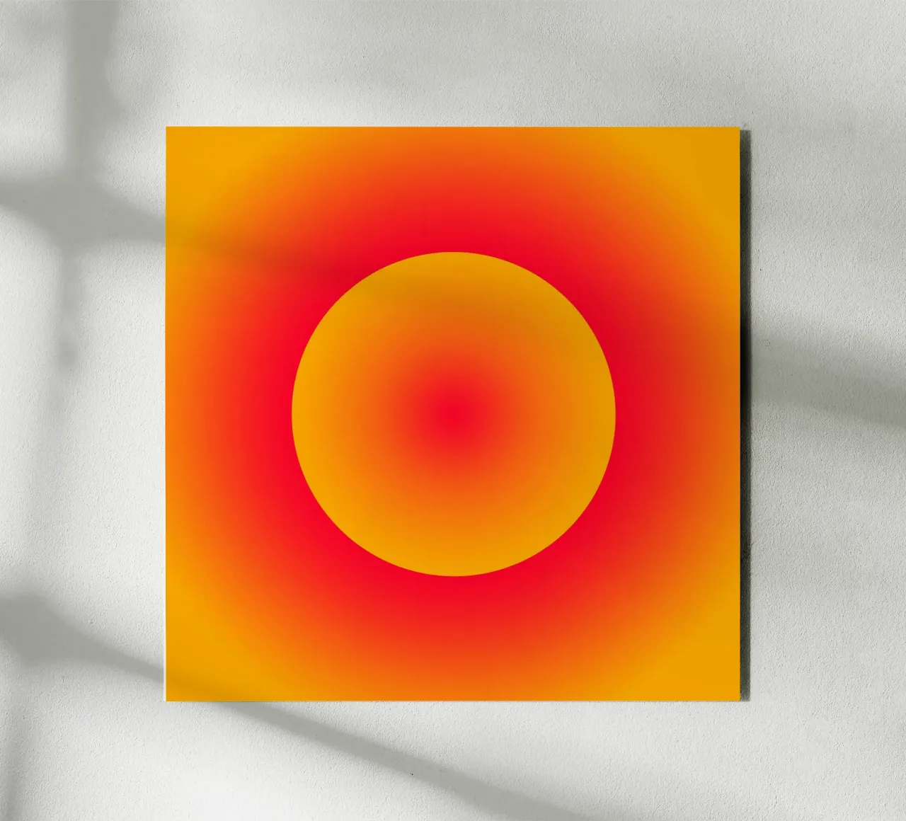 sunburst glow alluminio dibond da lookingforsunrays