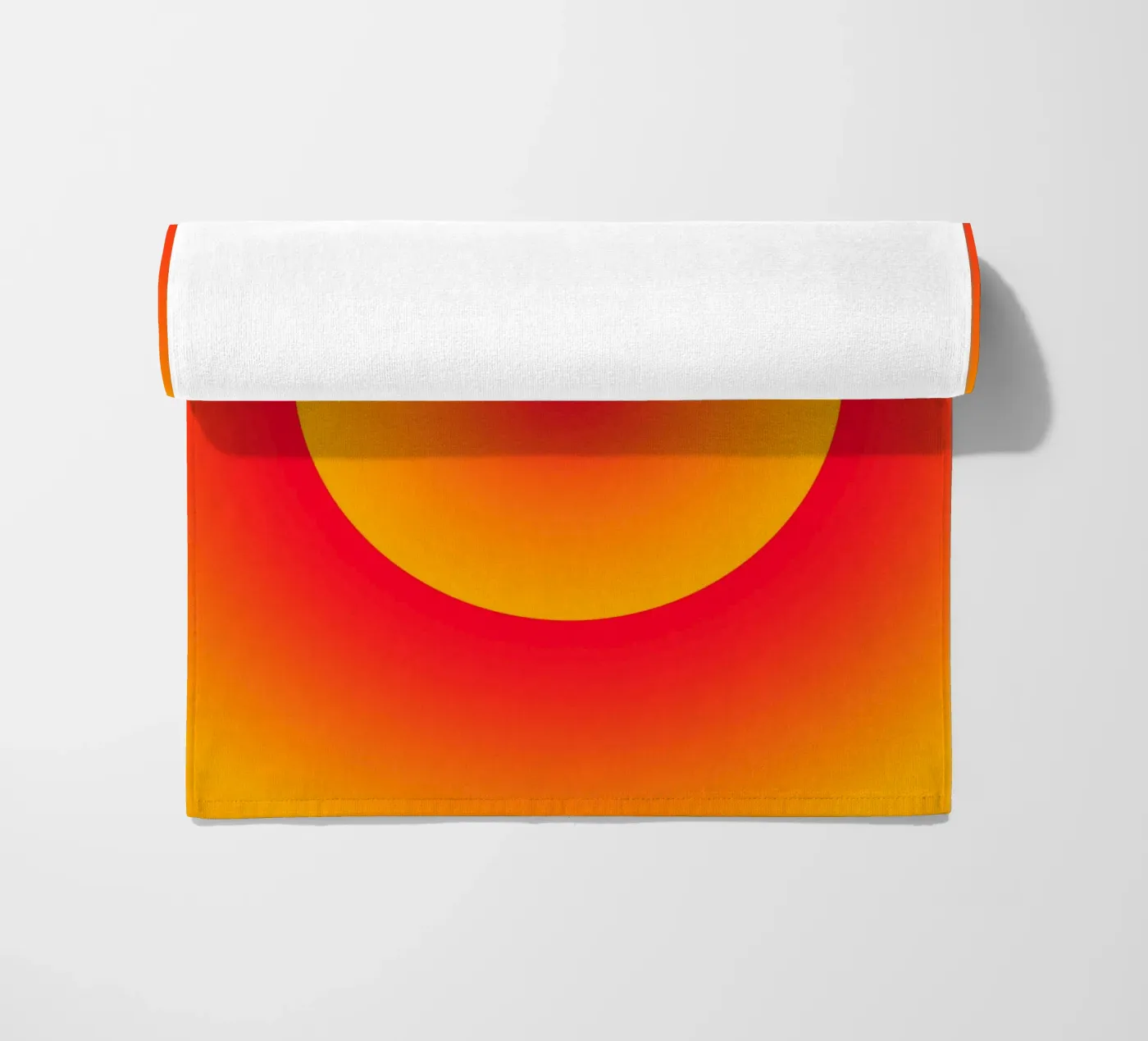 sunburst glow beach towel by lookingforsunrays