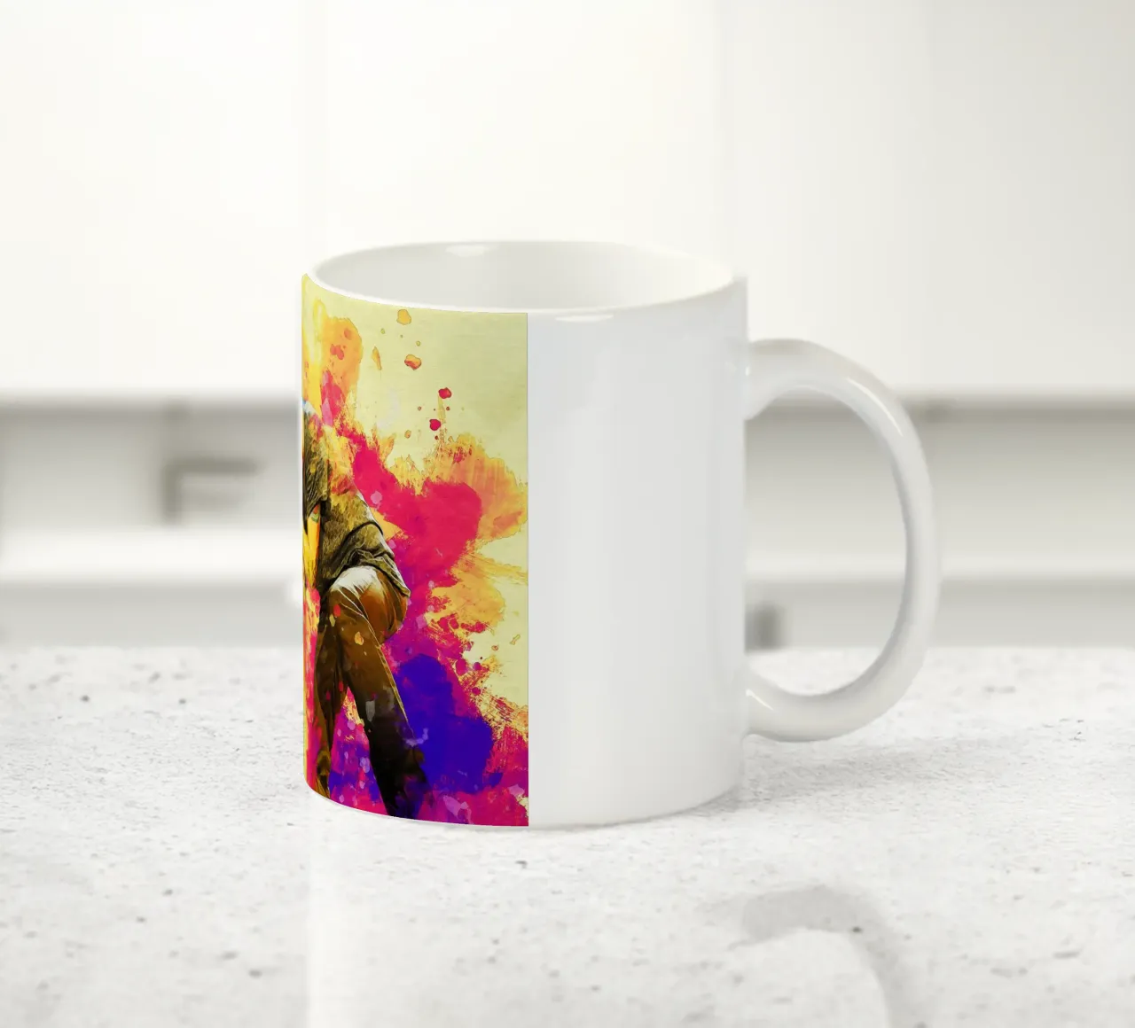 Smudge Mike Shinoda e Chester Bennington tazza in ceramica da Gunawan Rb