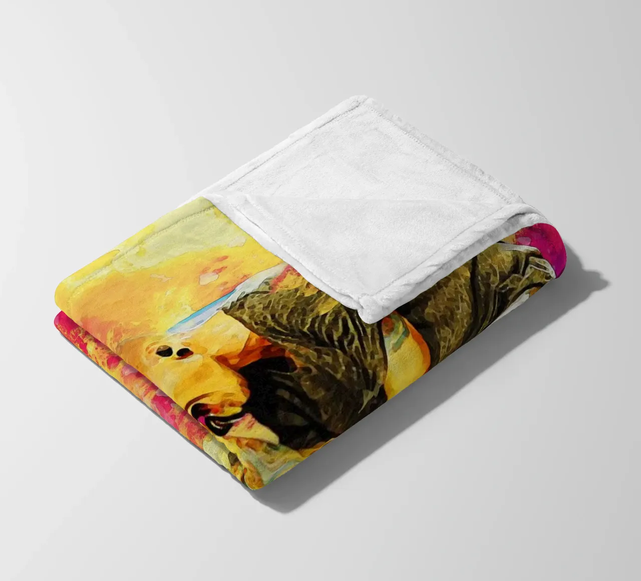 Smudge Mike Shinoda e Chester Bennington coperta in pile da Gunawan Rb