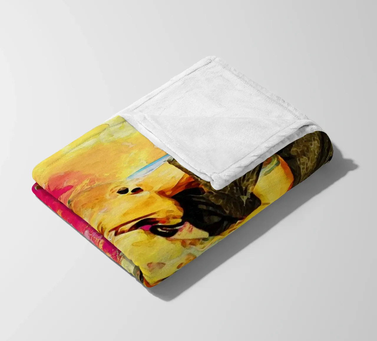 Smudge Mike Shinoda e Chester Bennington coperta in pile da Gunawan Rb