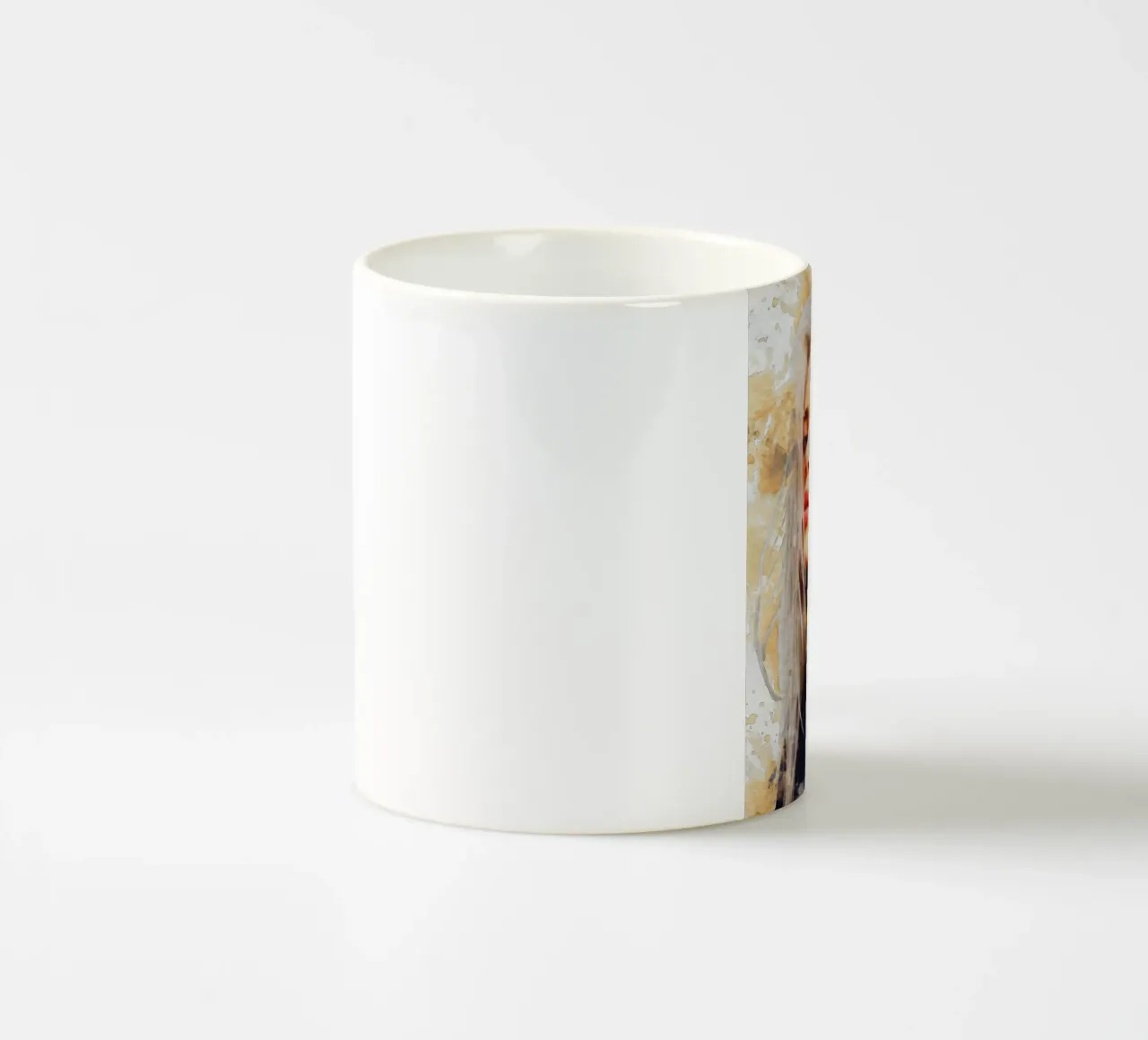 Smudge Ritratto Billie Eilish tazza in ceramica da Gunawan Rb