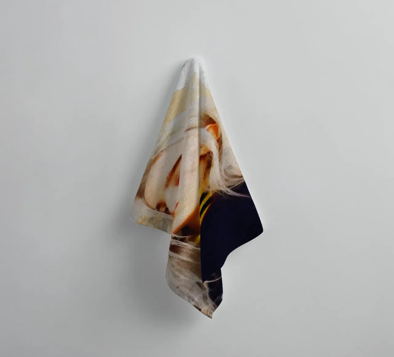 Smudge Ritratto Billie Eilish asciugamano da bagno da Gunawan Rb