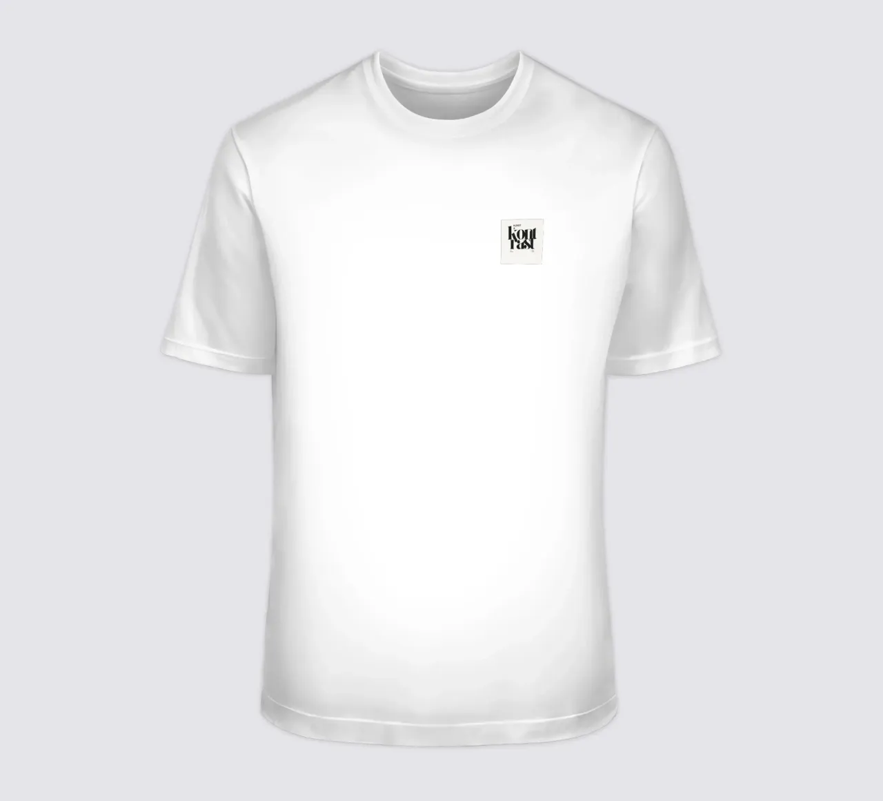 Line poetry - a play of structure and lightness t-shirt by Kunst und Kontrast