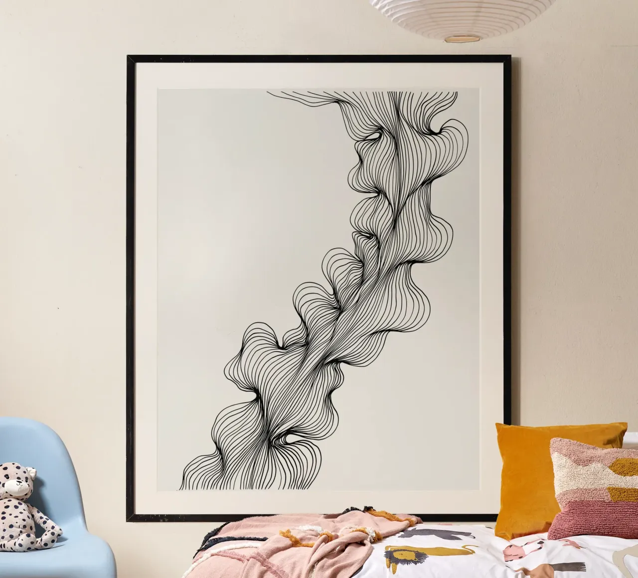 Line poetry - a play of structure and lightness hahnemühle by Kunst und Kontrast