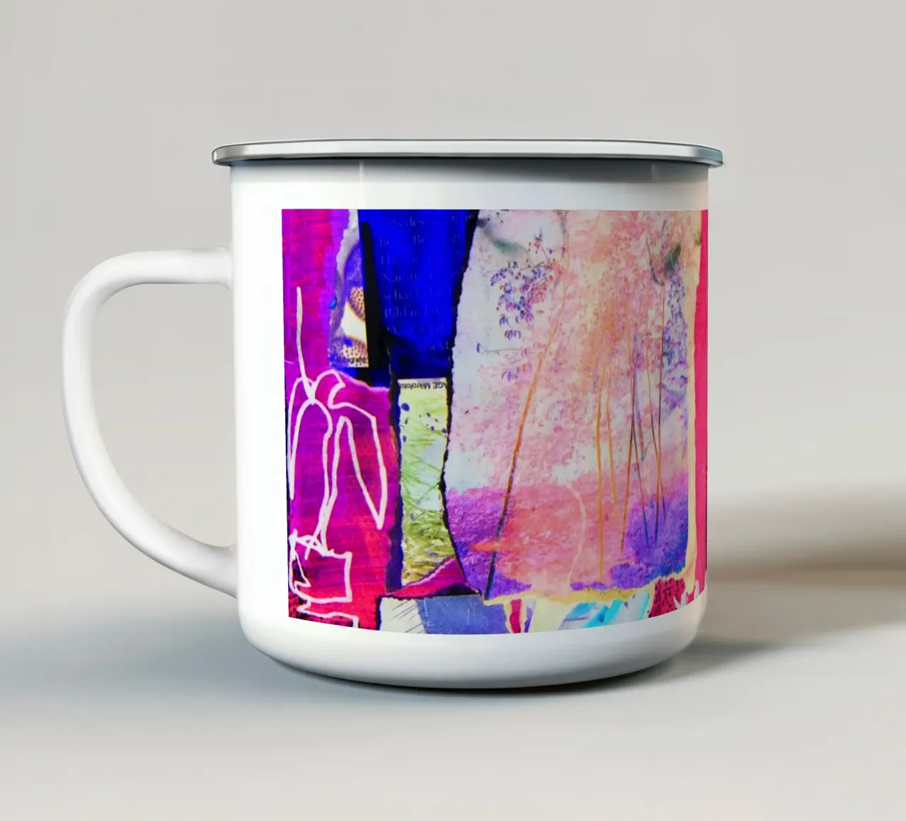 Natur des Menschen tazza in smalto da Hey Vincent