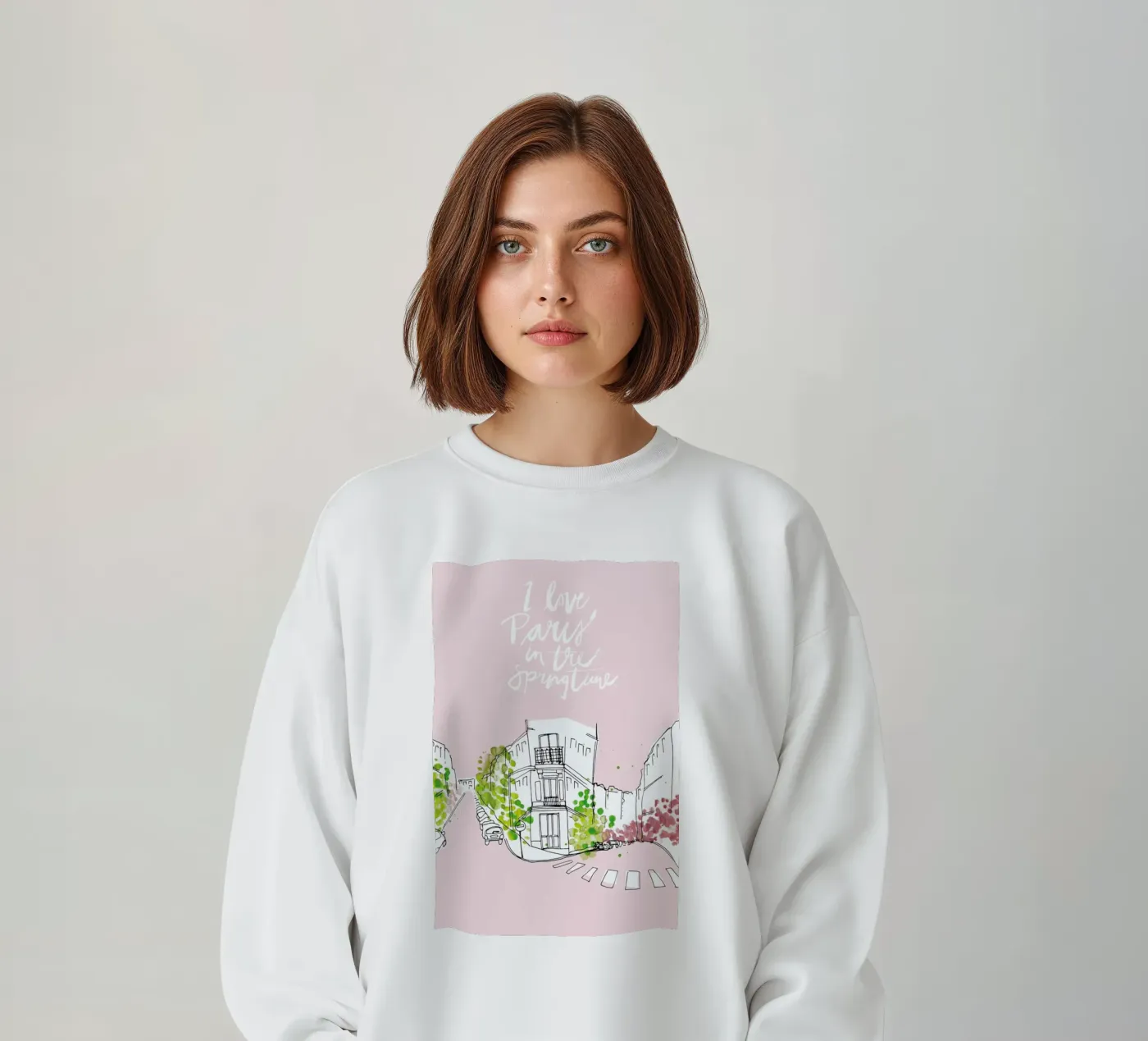 Spring Time sweatshirt by Waltraud Rieken