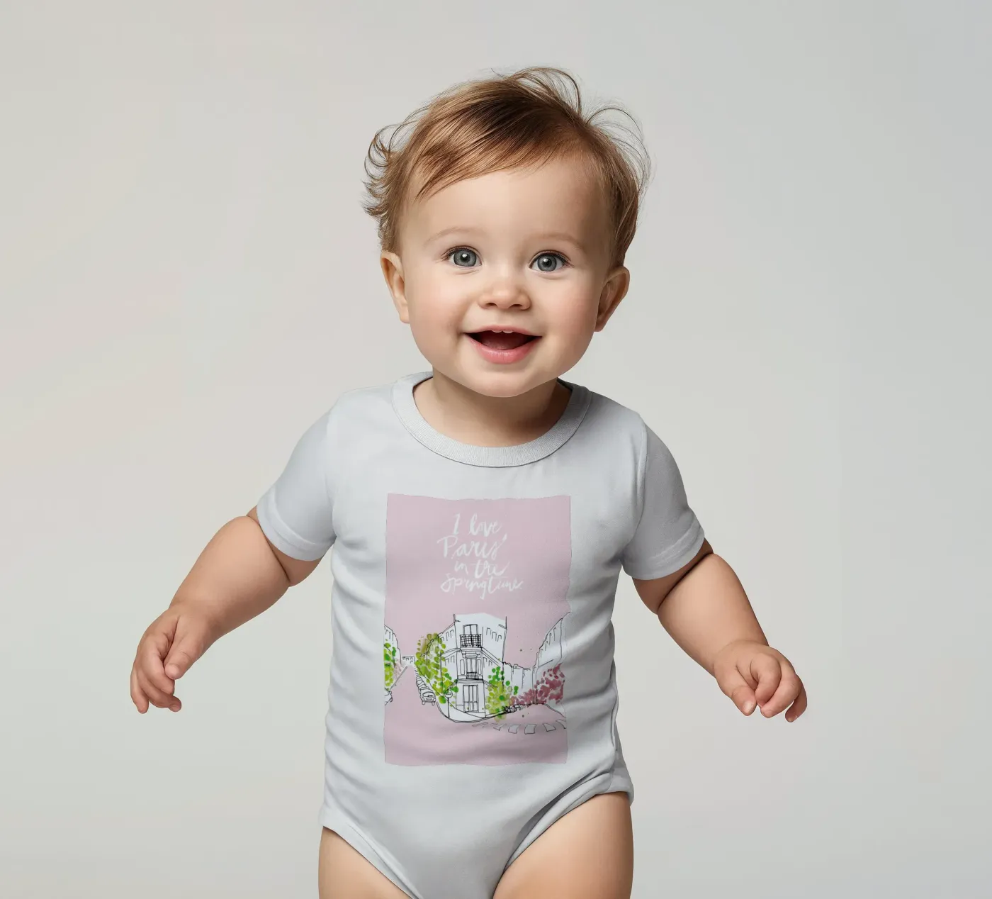 Spring Time body bébé de Waltraud Rieken