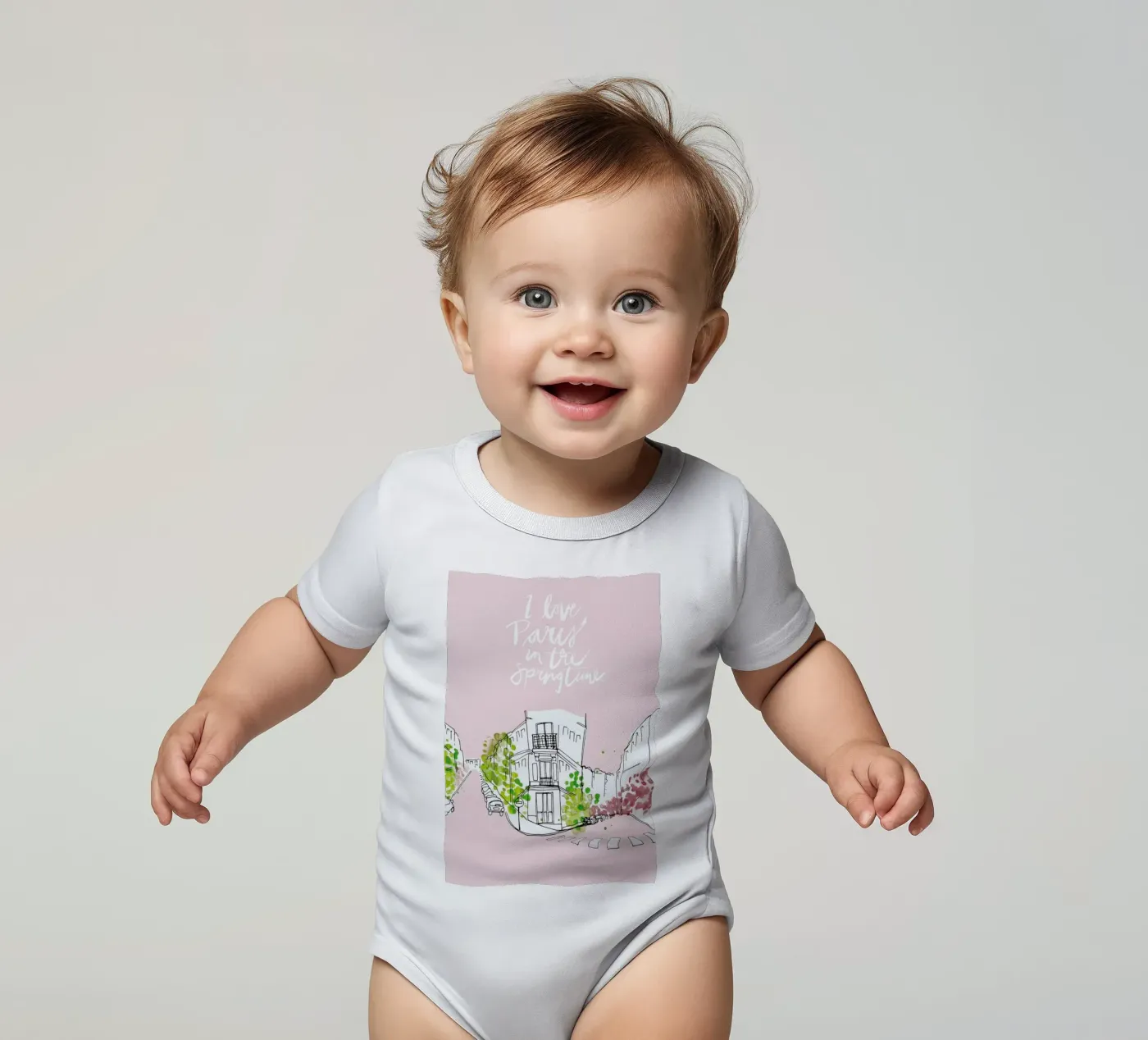 Spring Time body bébé de Waltraud Rieken
