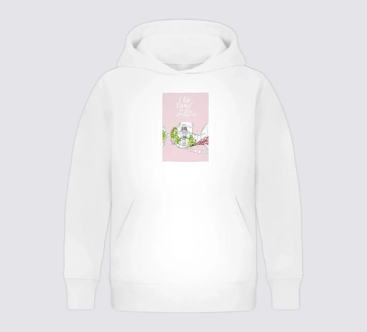 Spring Time felpa bambino con cappuccio da Waltraud Rieken