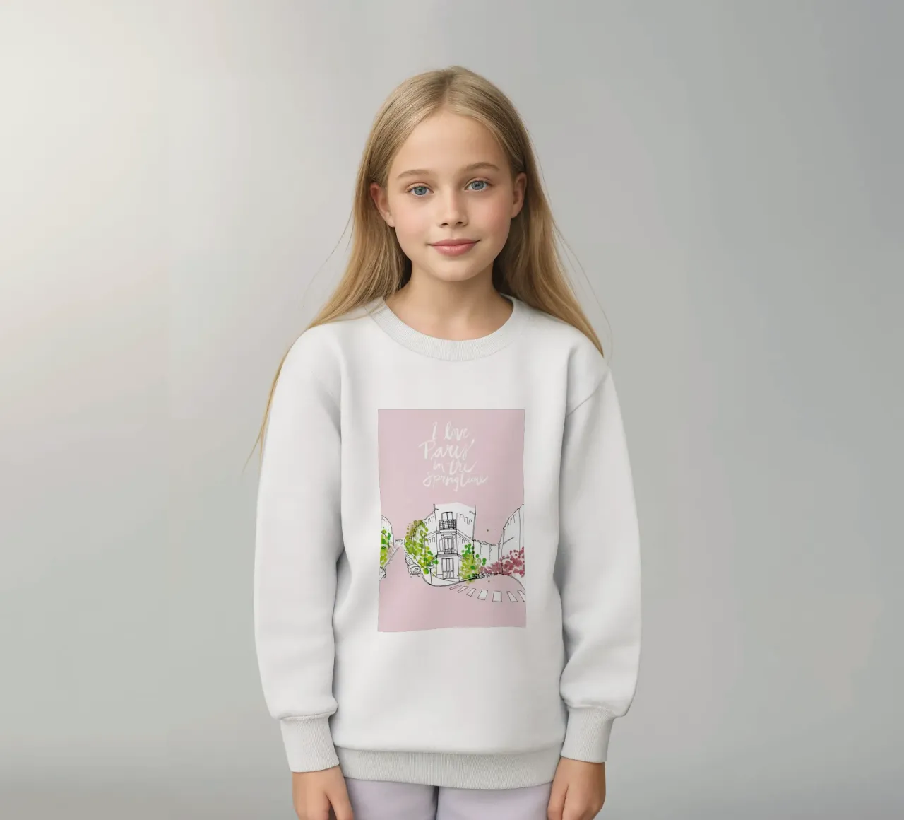 Spring Time felpa bambino da Waltraud Rieken