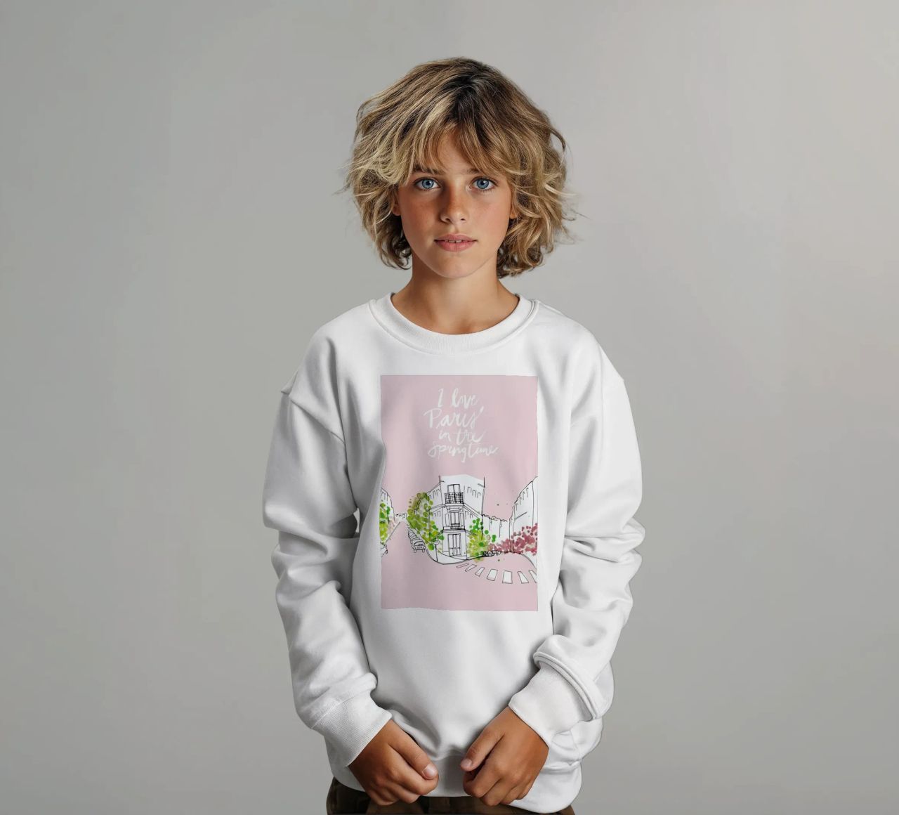 Spring Time felpa bambino da Waltraud Rieken