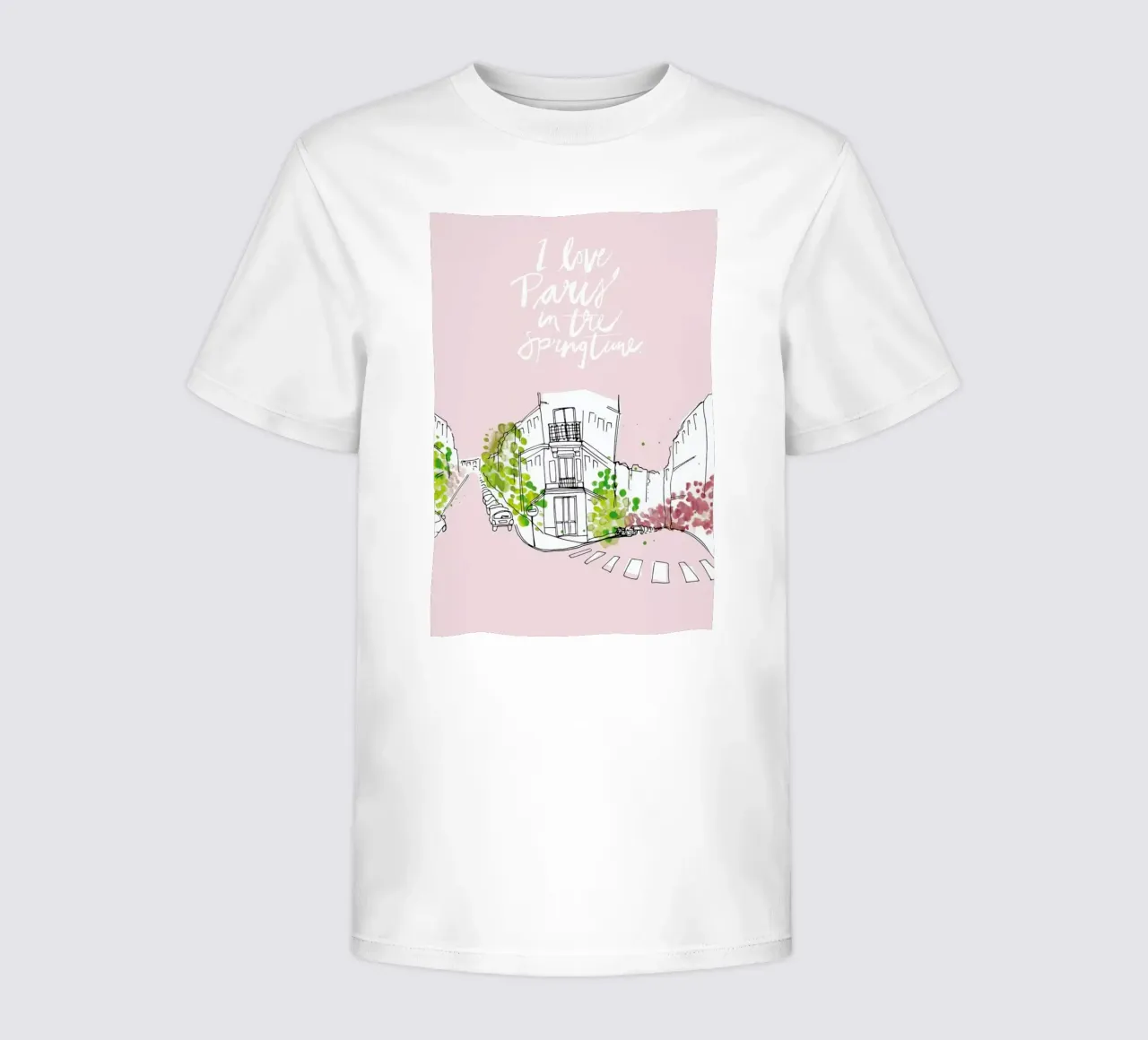 Spring Time t-shirt bambini da Waltraud Rieken