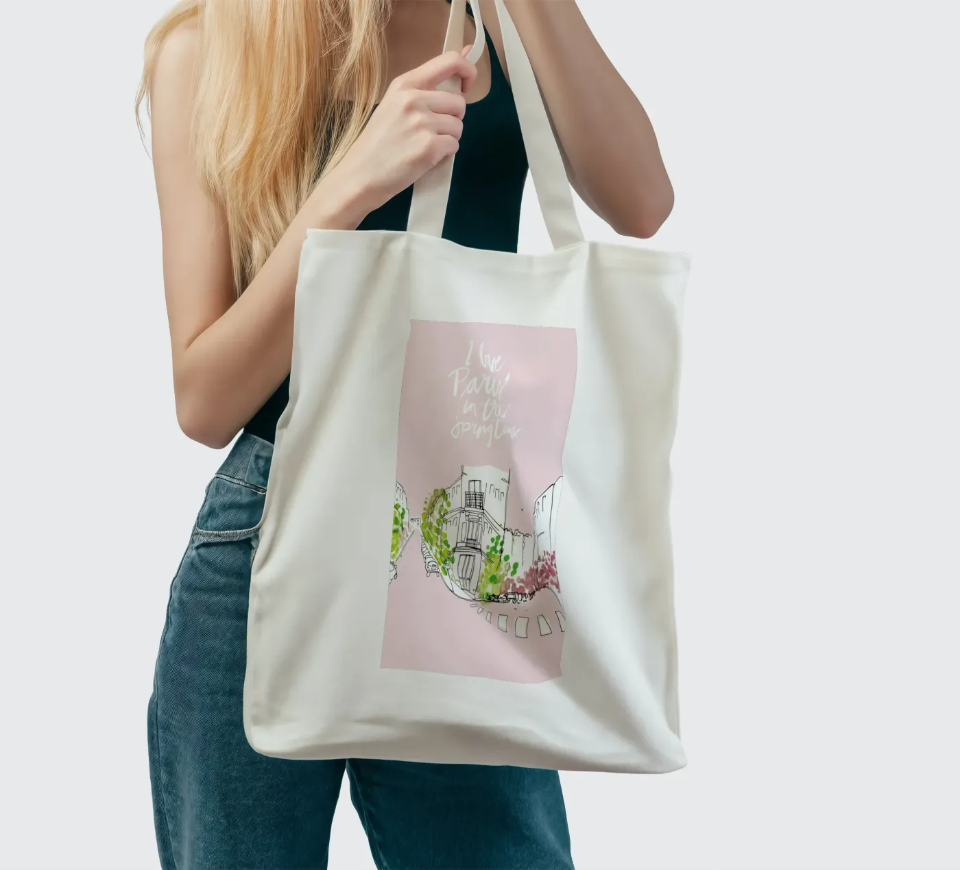 Spring Time tote bag by Waltraud Rieken