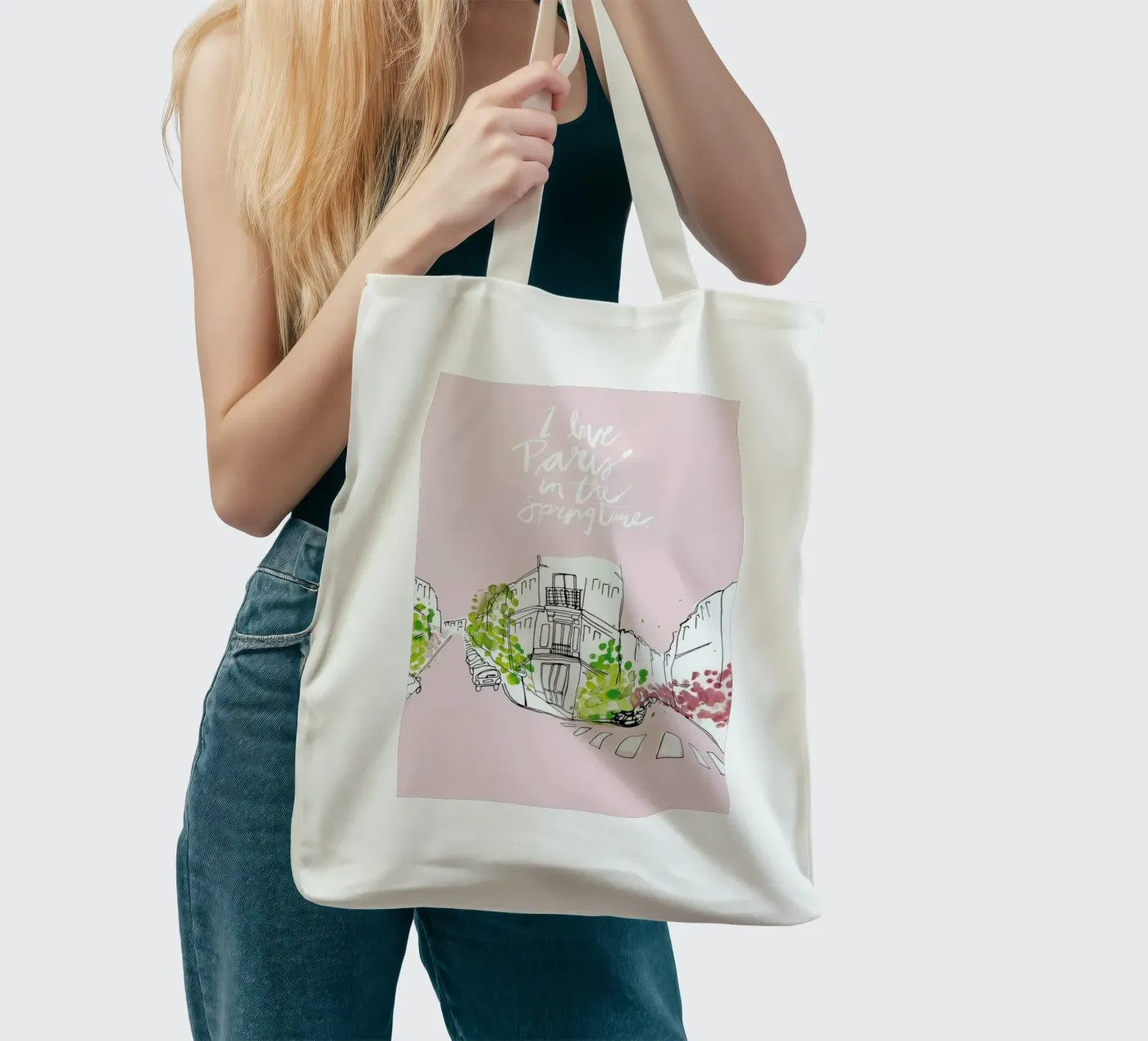 Spring Time tote bag by Waltraud Rieken