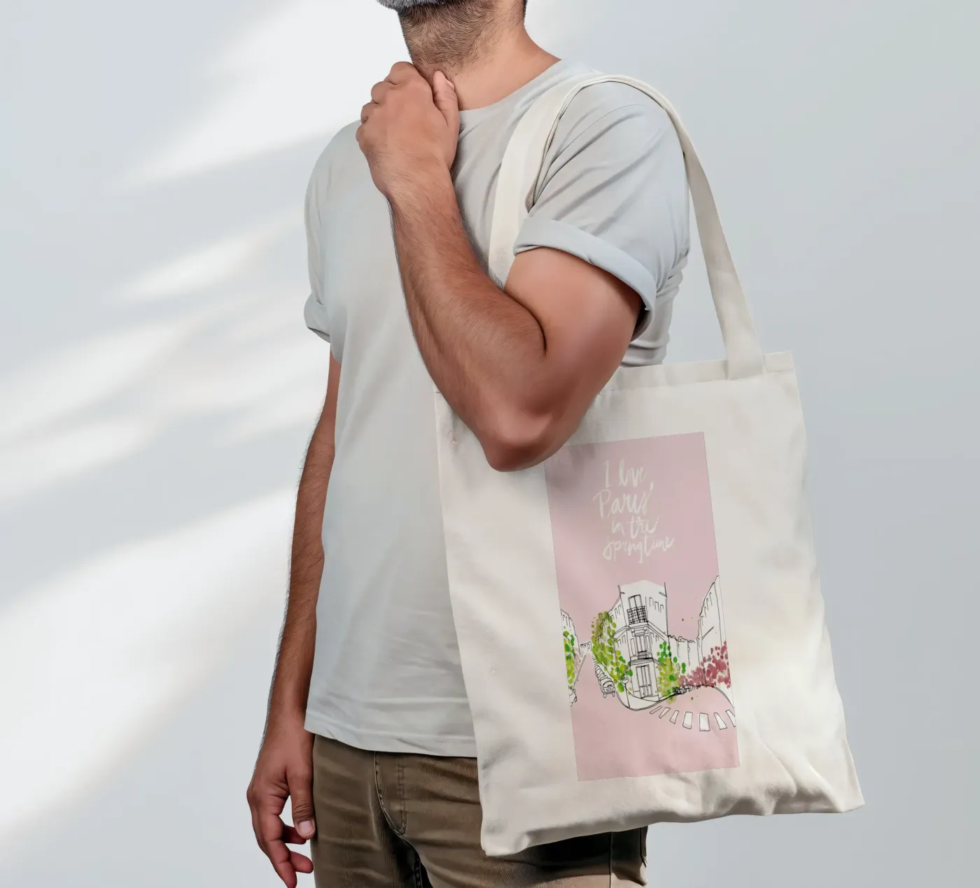 Spring Time tote bag by Waltraud Rieken